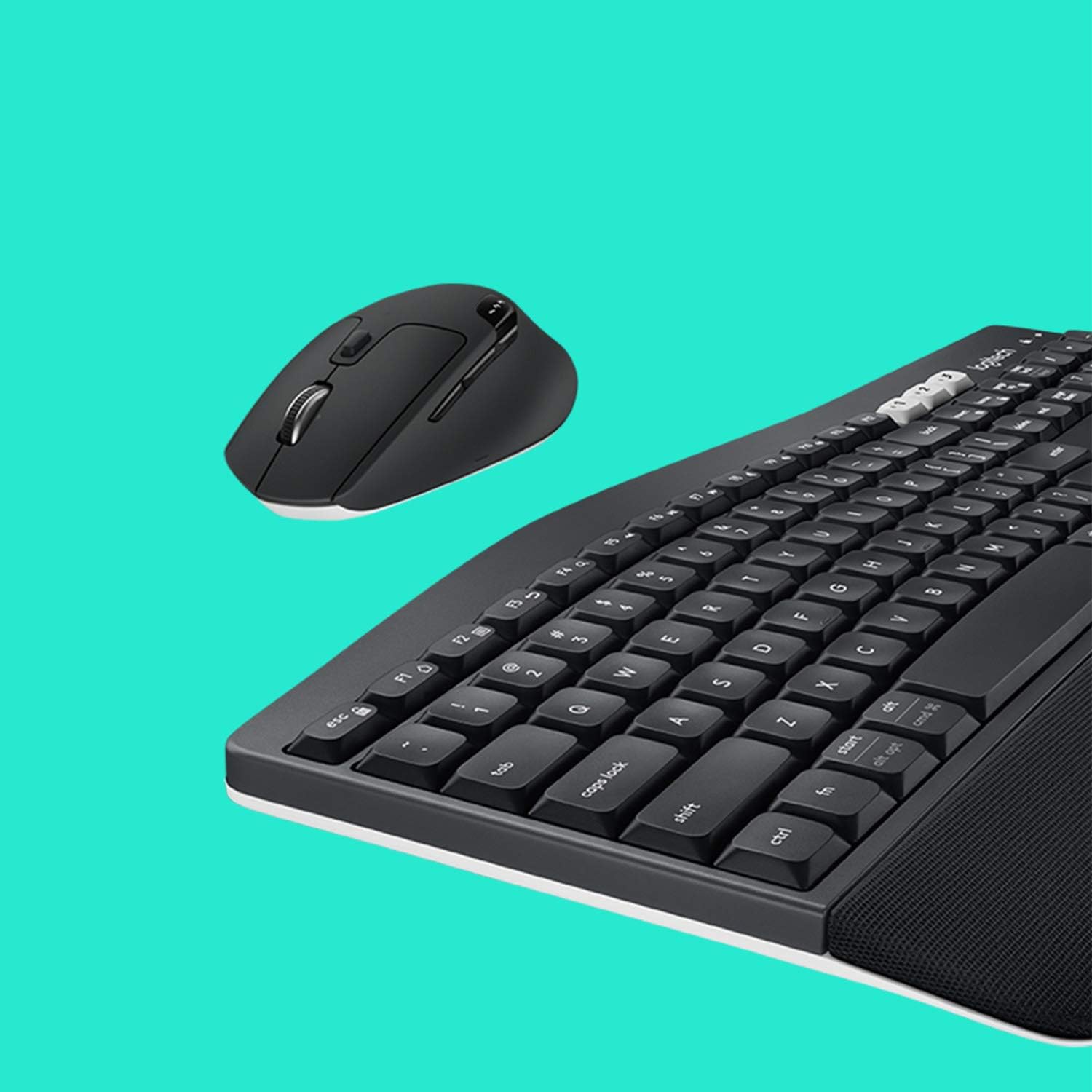 Logitech MK850 Kit Tastiera e Mouse Wireless, Nero - immagine 3