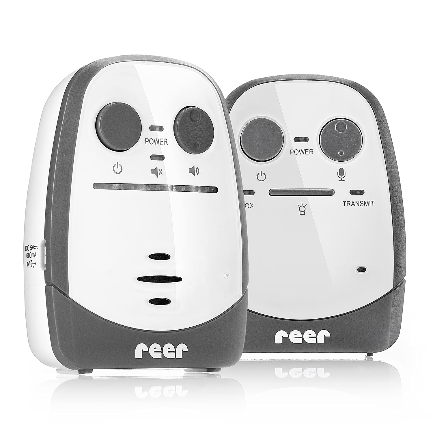 Reer Cosmo 50150 - Babyphone con Luce Notturna, Bianco