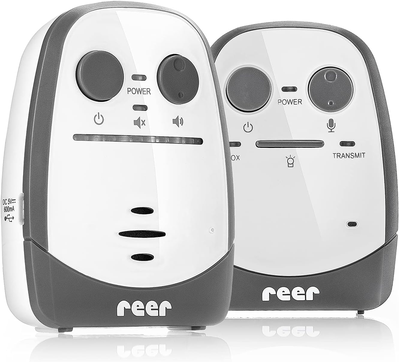 Reer Cosmo 50150 - Babyphone con Luce Notturna, Bianco - immagine 1
