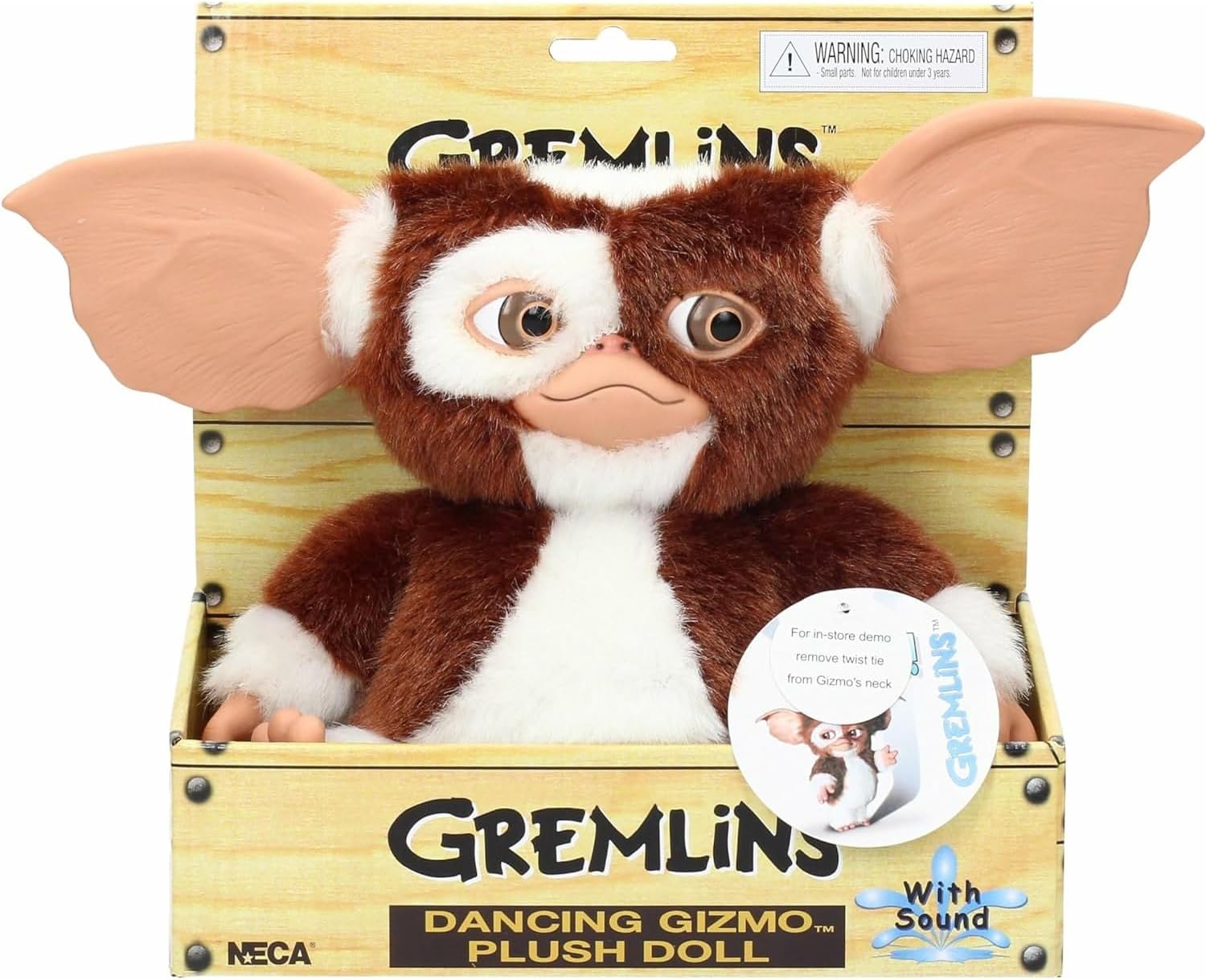Gremlins Peluche GIZMO Canta e si Muove 8" - immagine 4