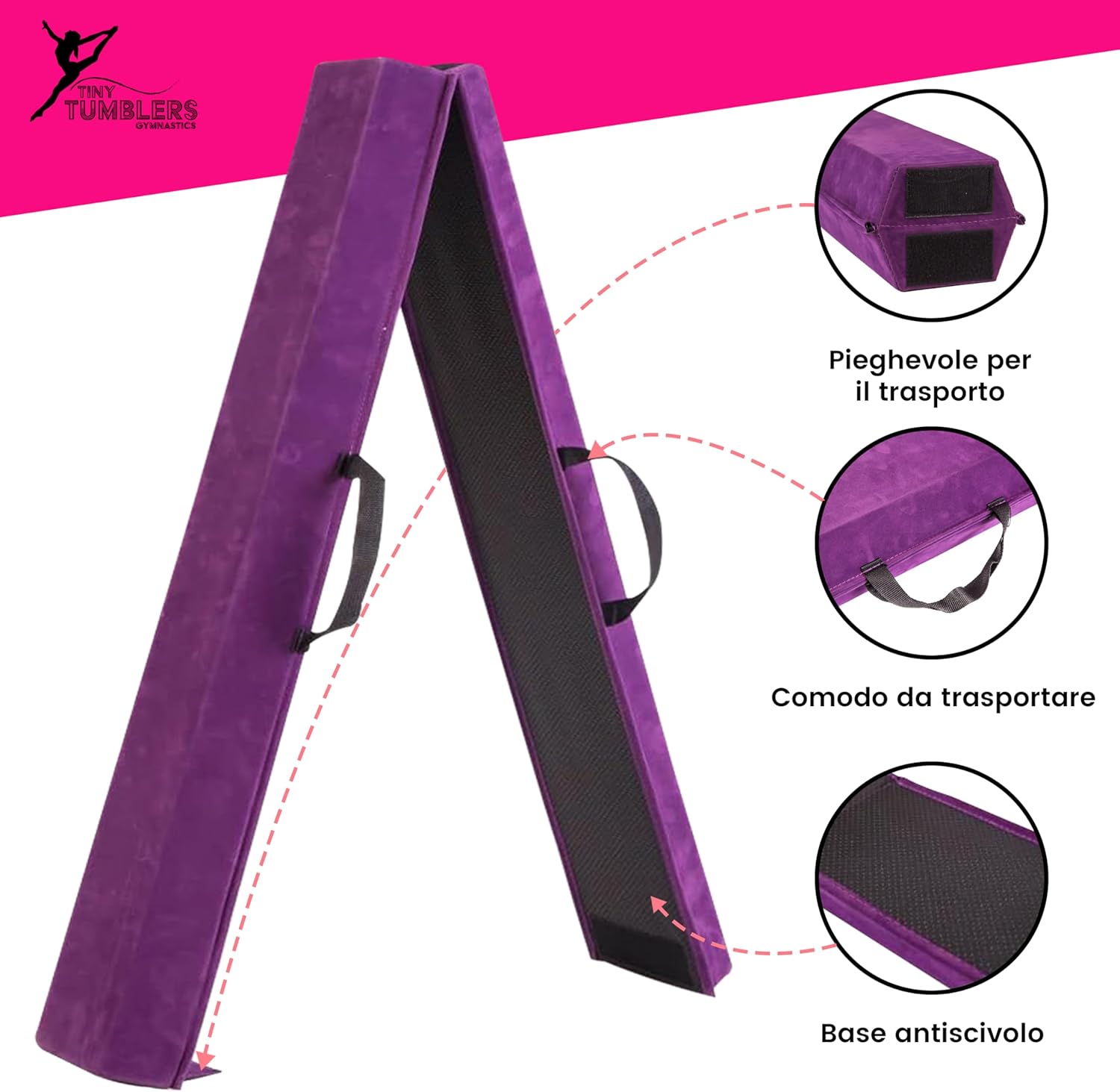 Trave Ginnastica Artistica per Casa 210/240/270 cm - immagine 3