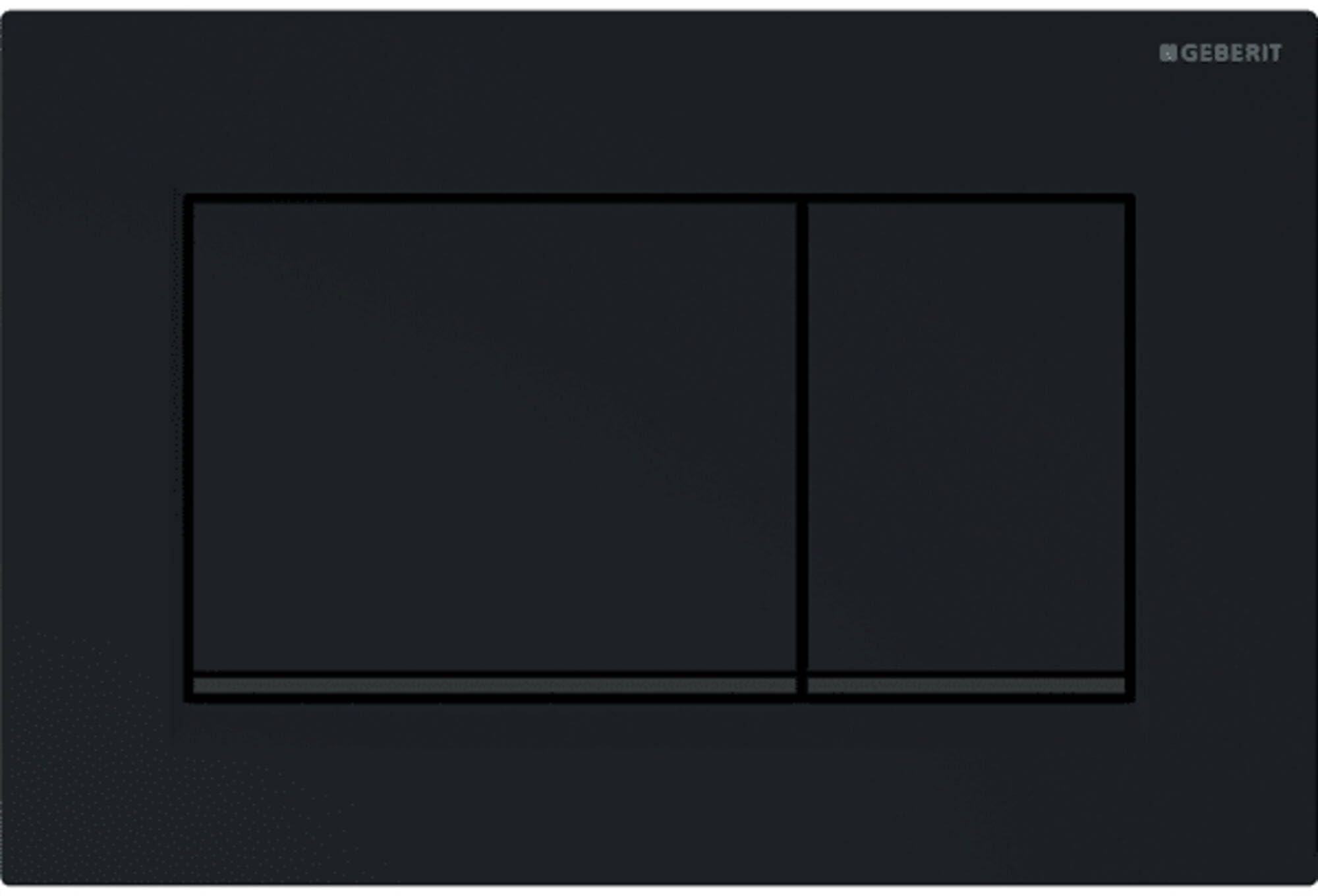 Geberit Sigma30 115.883.DW.1 - Placca di Comando Nero
