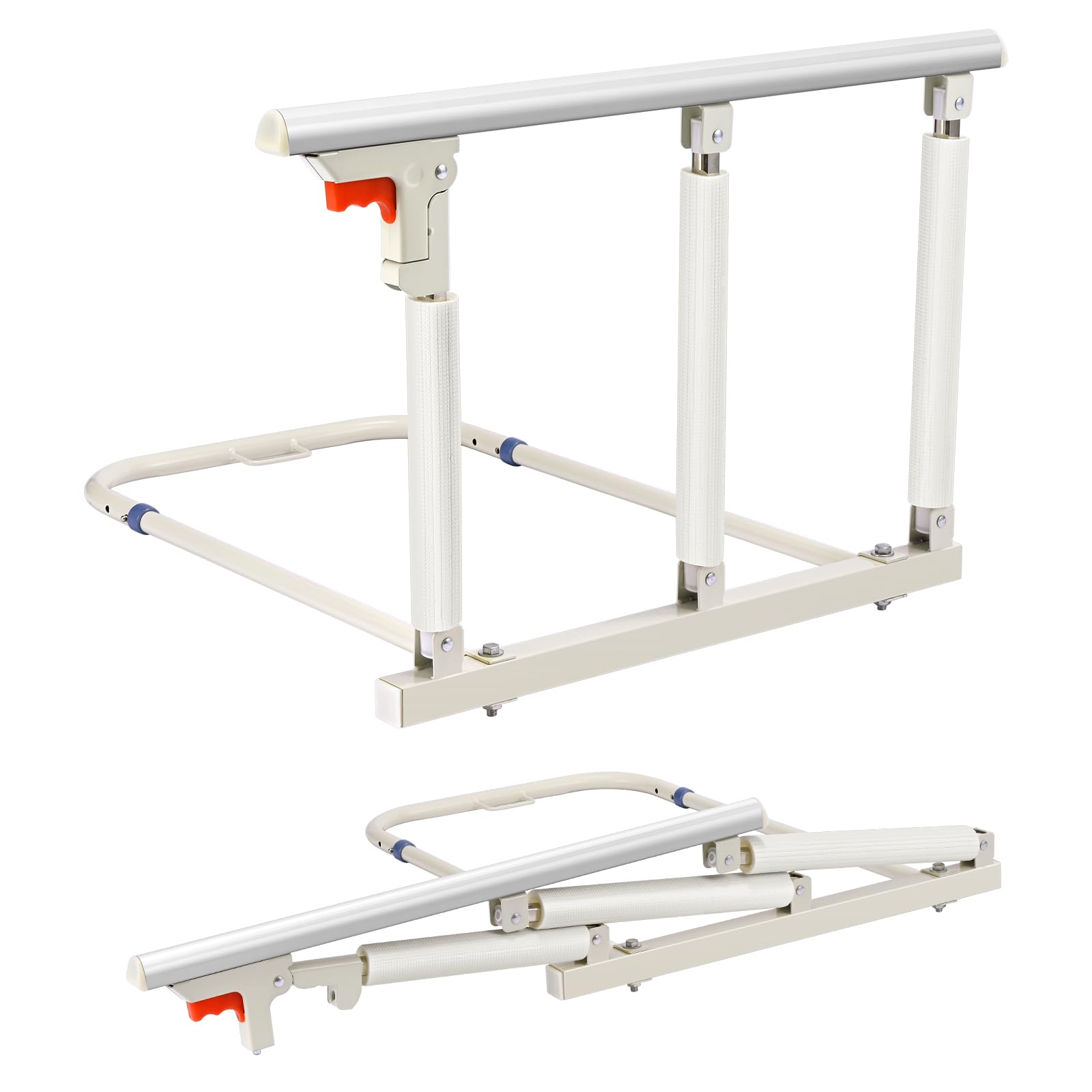 Brolteja Sponda Letto Anziani Pieghevole 3 Barre