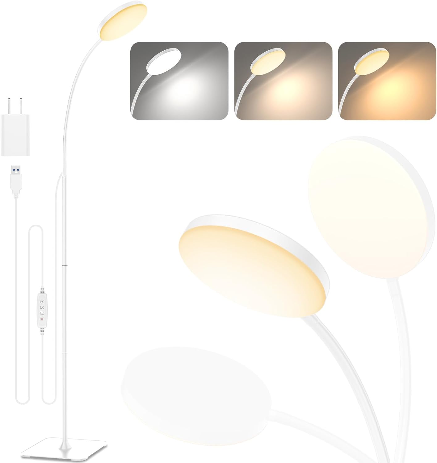 Mojimdo 160LED Lampada da Terra Sottile - immagine 1