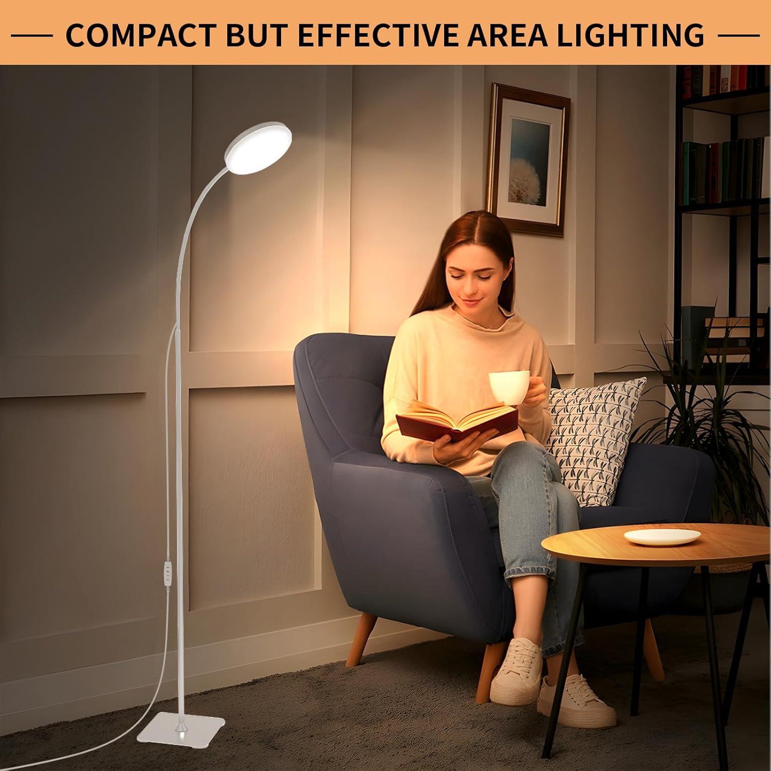 Mojimdo 160LED Lampada da Terra Sottile - immagine 5