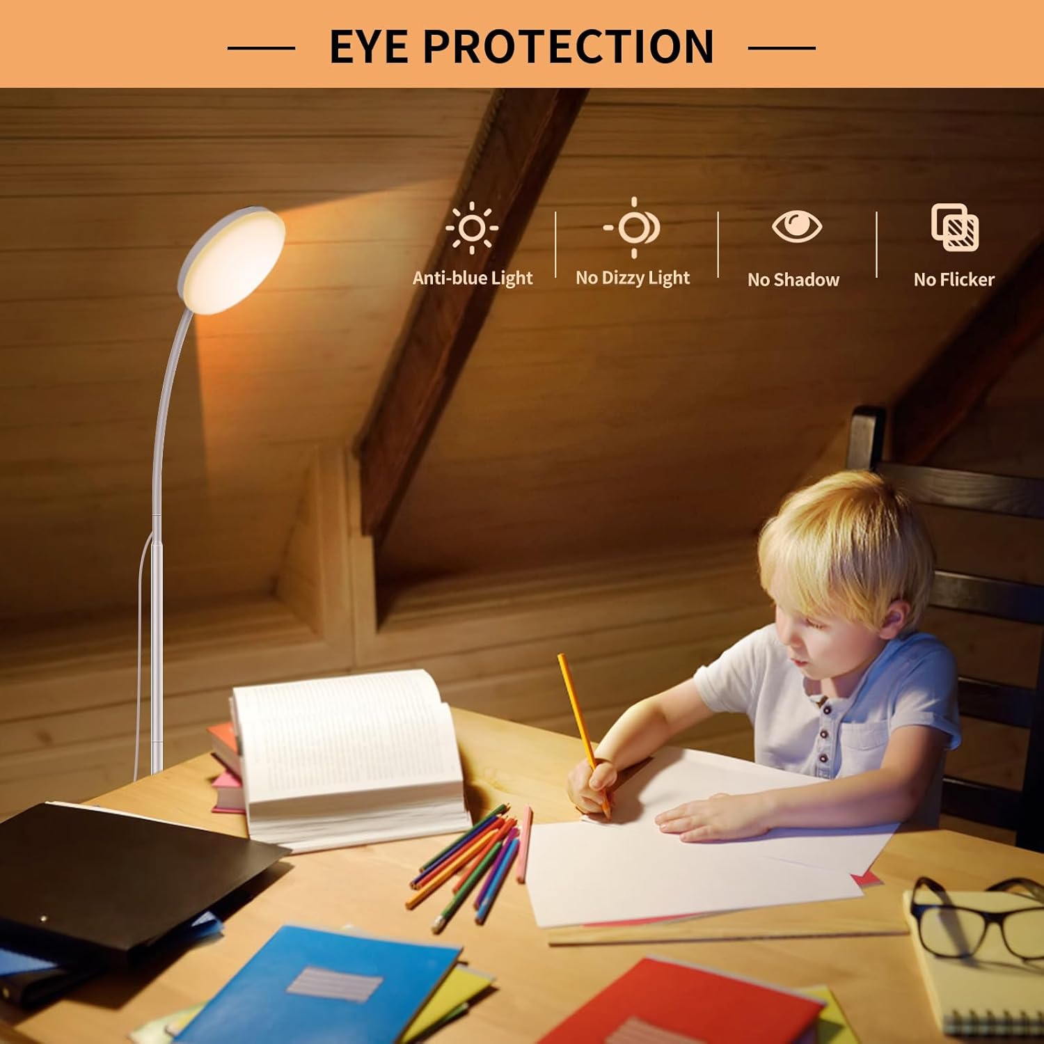 Mojimdo 160LED Lampada da Terra Sottile - immagine 6