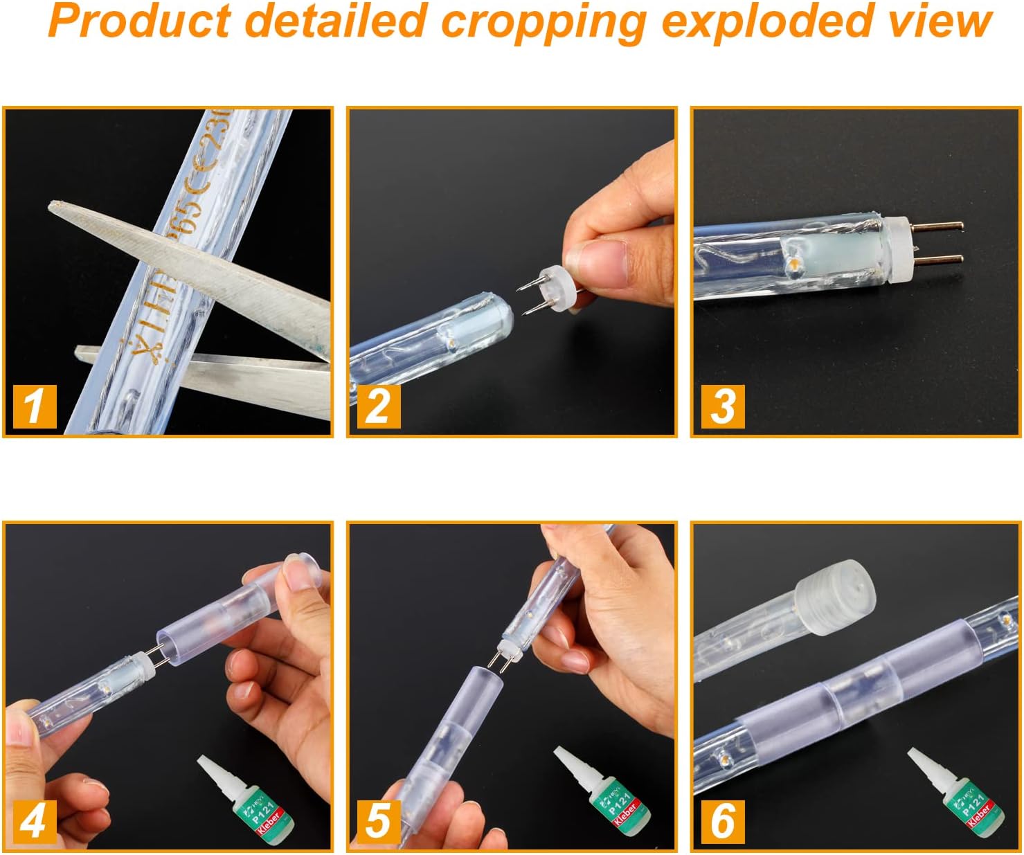 Forever Speed Tubo Luminoso a LED 30M Bianco Caldo - immagine 9