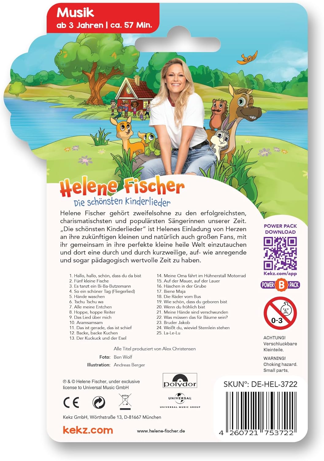 Kekz Starter Set Premium Helene Fischer - Cuffie Blu - immagine 5