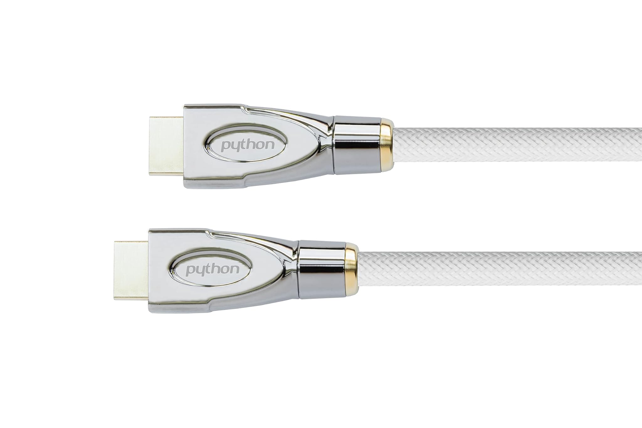 Python Serie Premium Active - Cavo HDMI Alta Velocità 15m, Bianco