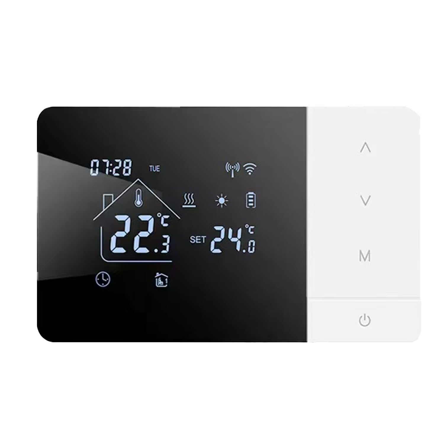 Termostato WIFI a Batteria o Cavo Type-C per Caldaia