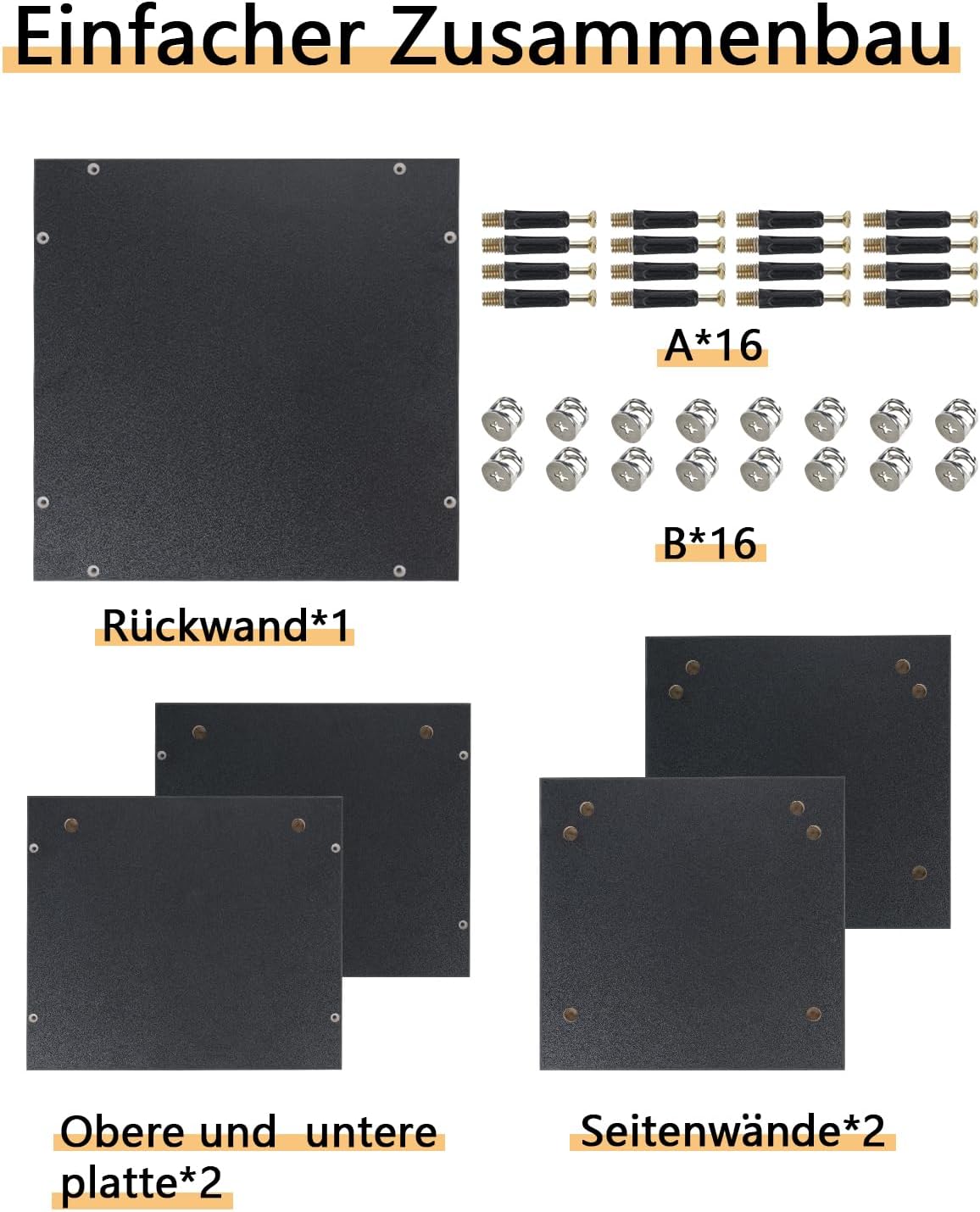 Record Box Nero per 110 Pezzi - immagine 5