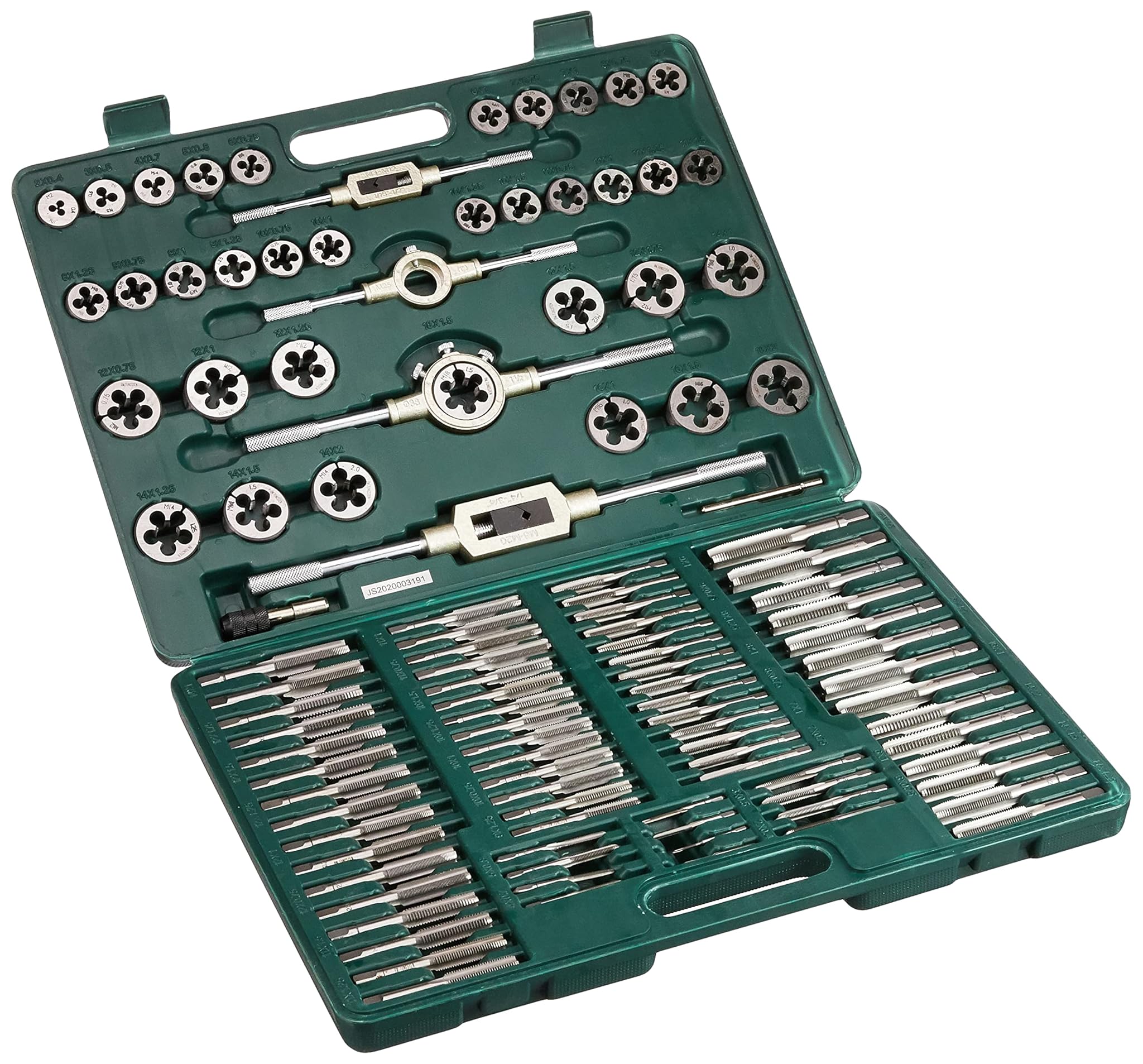 Mannesmann M53255 Set per filettatura, 110 pz.