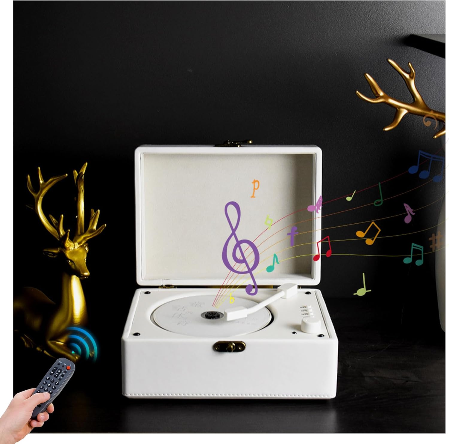 Lettore CD Portatile Bluetooth Ricaricabile - immagine 1