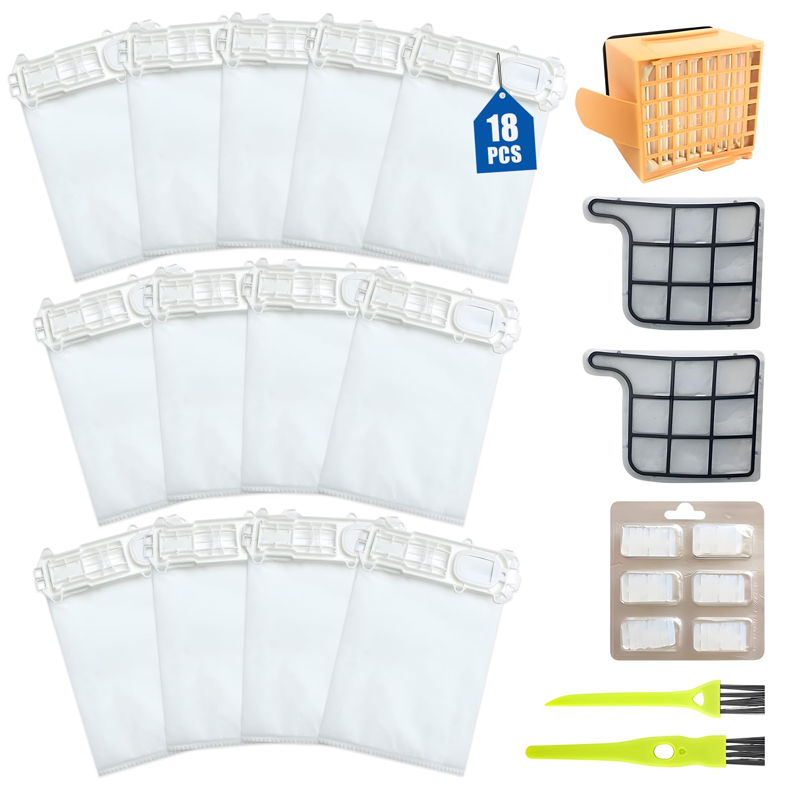 13 Sacchetti per Aspirapolvere Folletto vk135 vk136