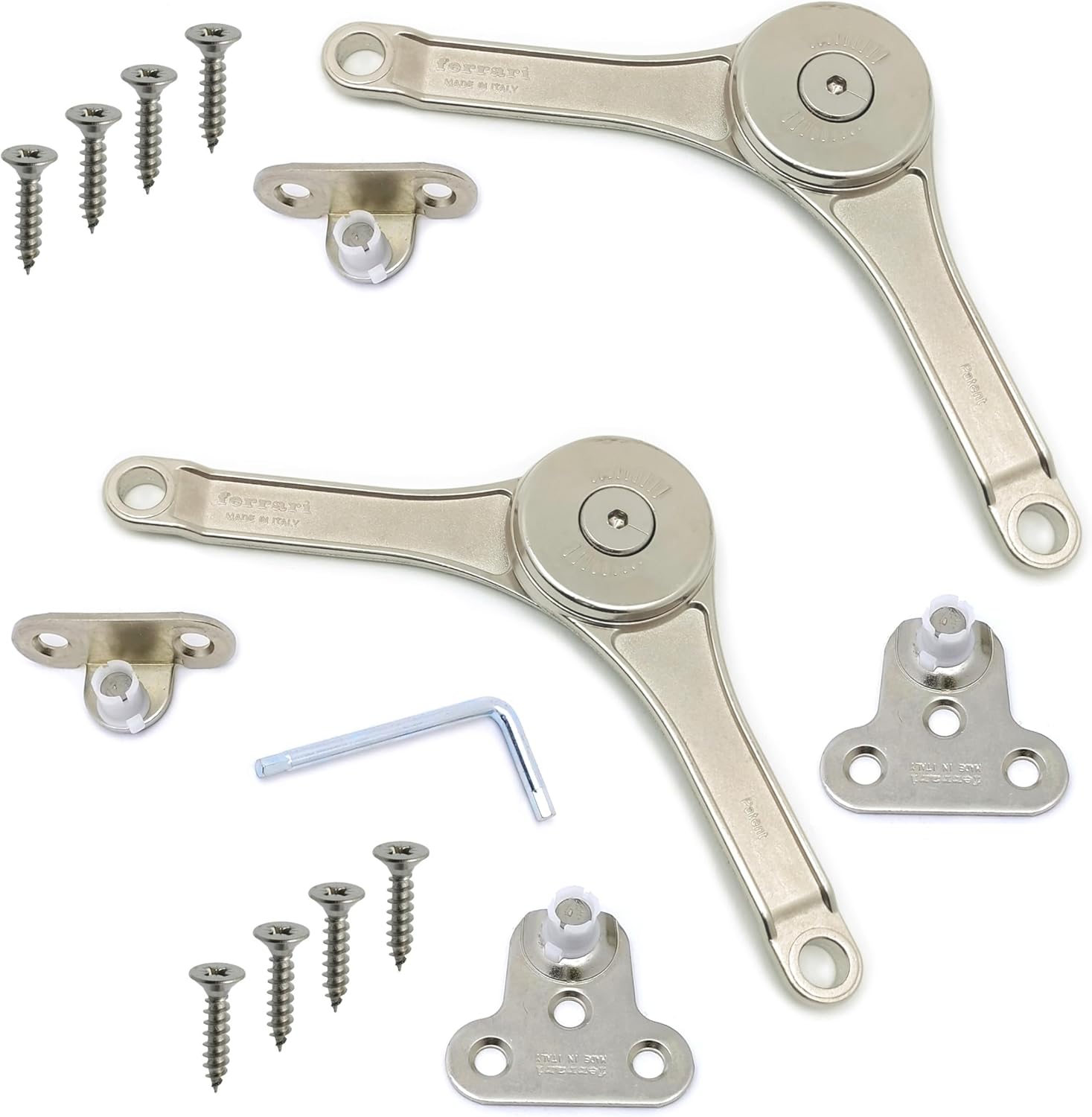 Klok FERRARI Braccetto a Leva Snodo per Ante a Ribalta - immagine 1