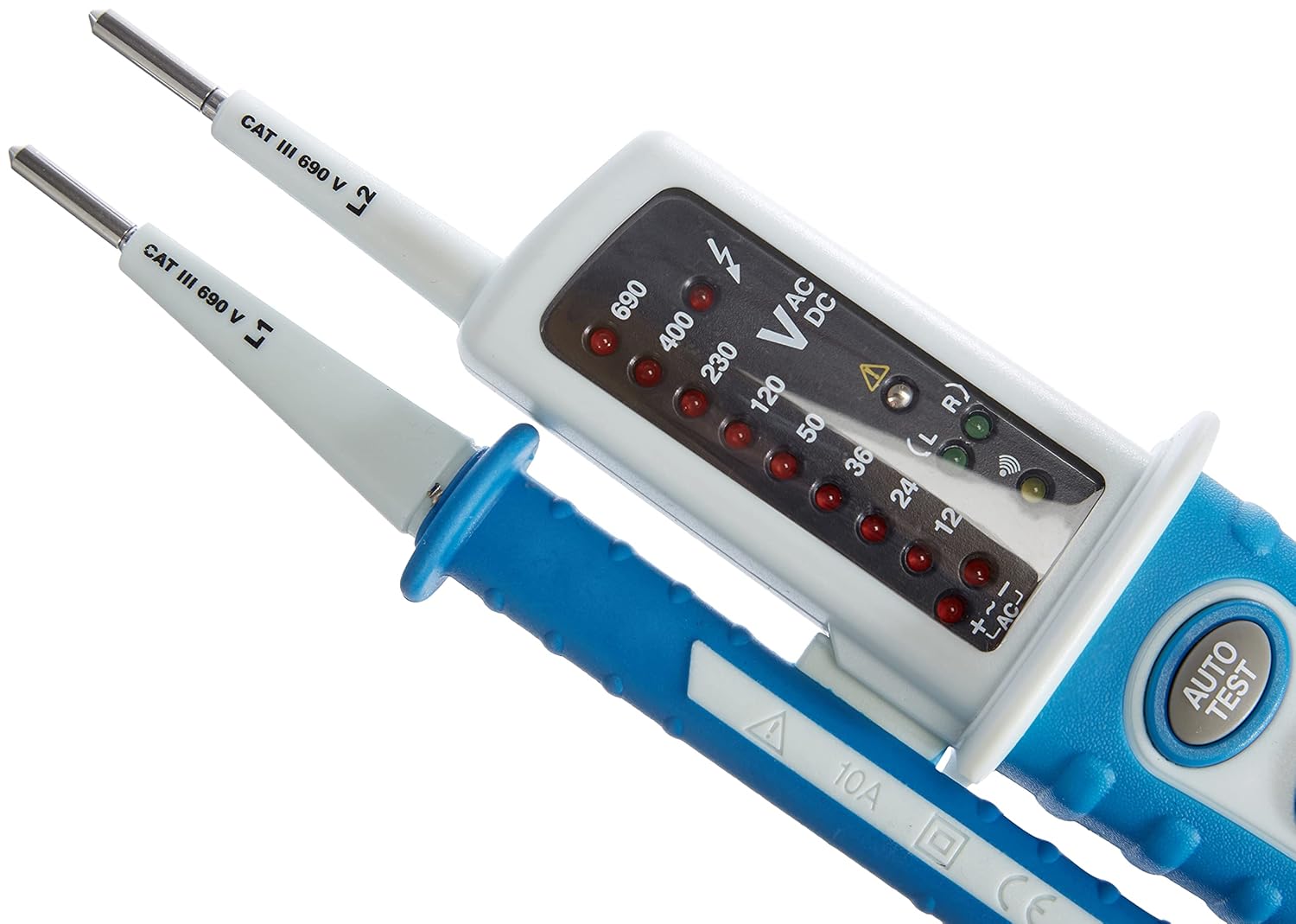 Peaktech 1095 – Tester di Tensione CA/CC a 2 Poli - immagine 4