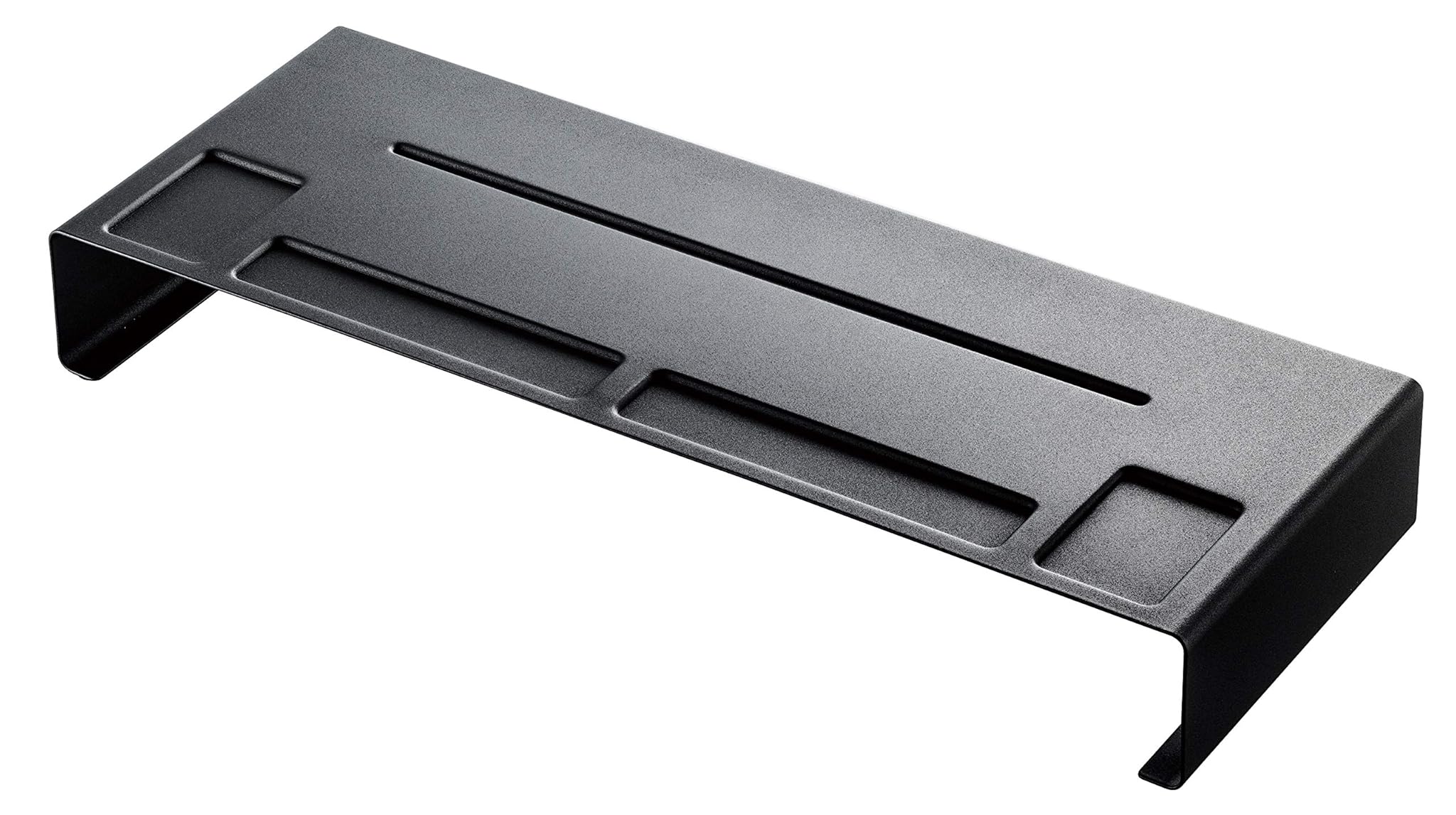 YAMAZAKI Tower Supporto per Schermo, Acciaio, Nero, Taglia Unica