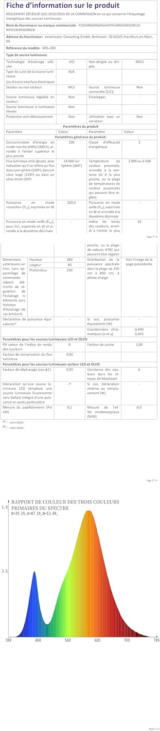 RIGIDON Faretto da Cantiere LED 300W con Treppiede - immagine 10