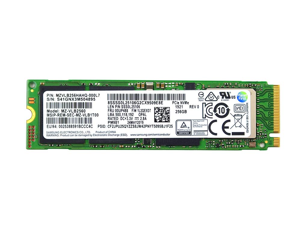 MZVLB256HAHQ-000L7 - SSD Samsung PM981 256GB | Samsungcorp | Velz