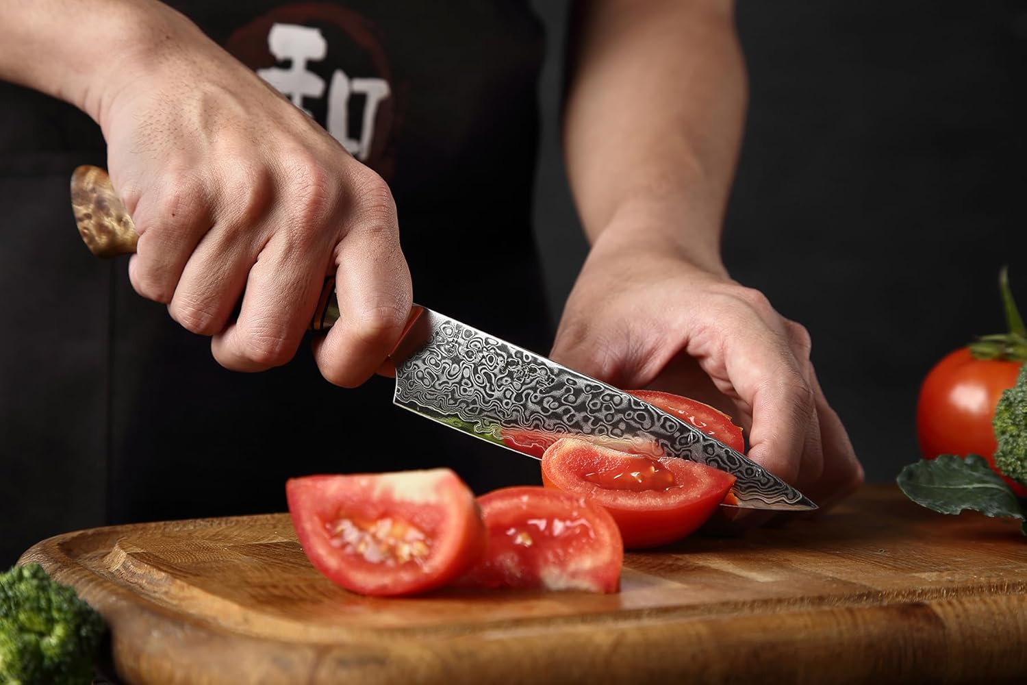 Hezhen Damasco Coltelli Universali VG10 - immagine 8