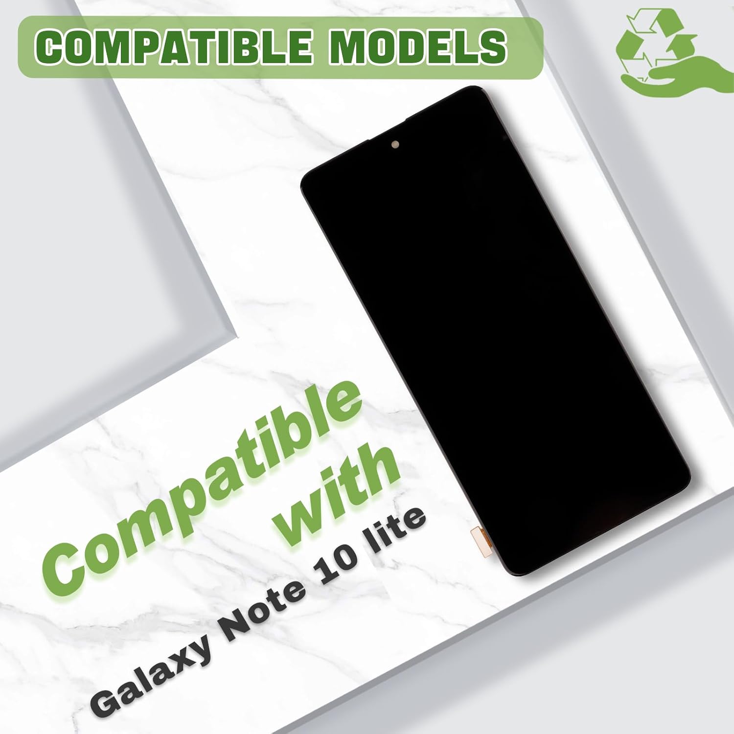 SWARK Display LCD TFT per Galaxy Note 10 Lite N770 - immagine 2