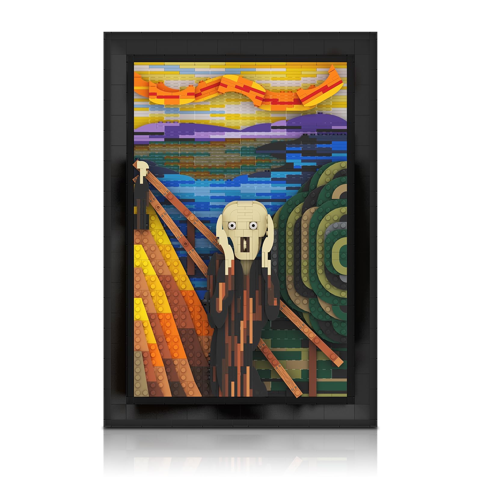 The Scream - Set da costruzione da parete per adulti