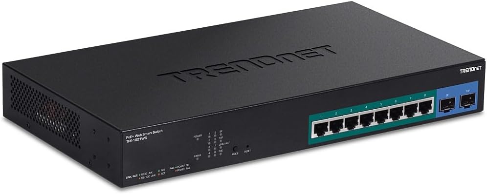 10-PORT GIGABIT WEB SMART POE+ PERP - immagine 1