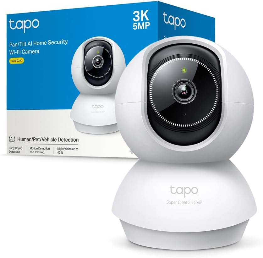 Tapo C230 3K 5MP Telecamera Wi-Fi Interno - immagine 1
