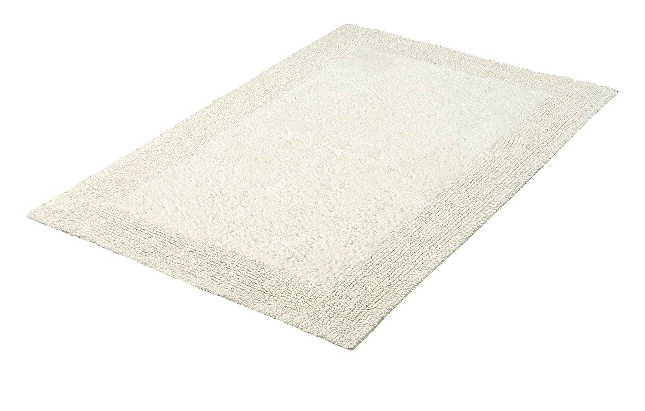 Kleine Wolke Tappeto Da Bagno Cotone Beige 60 x 90 cm