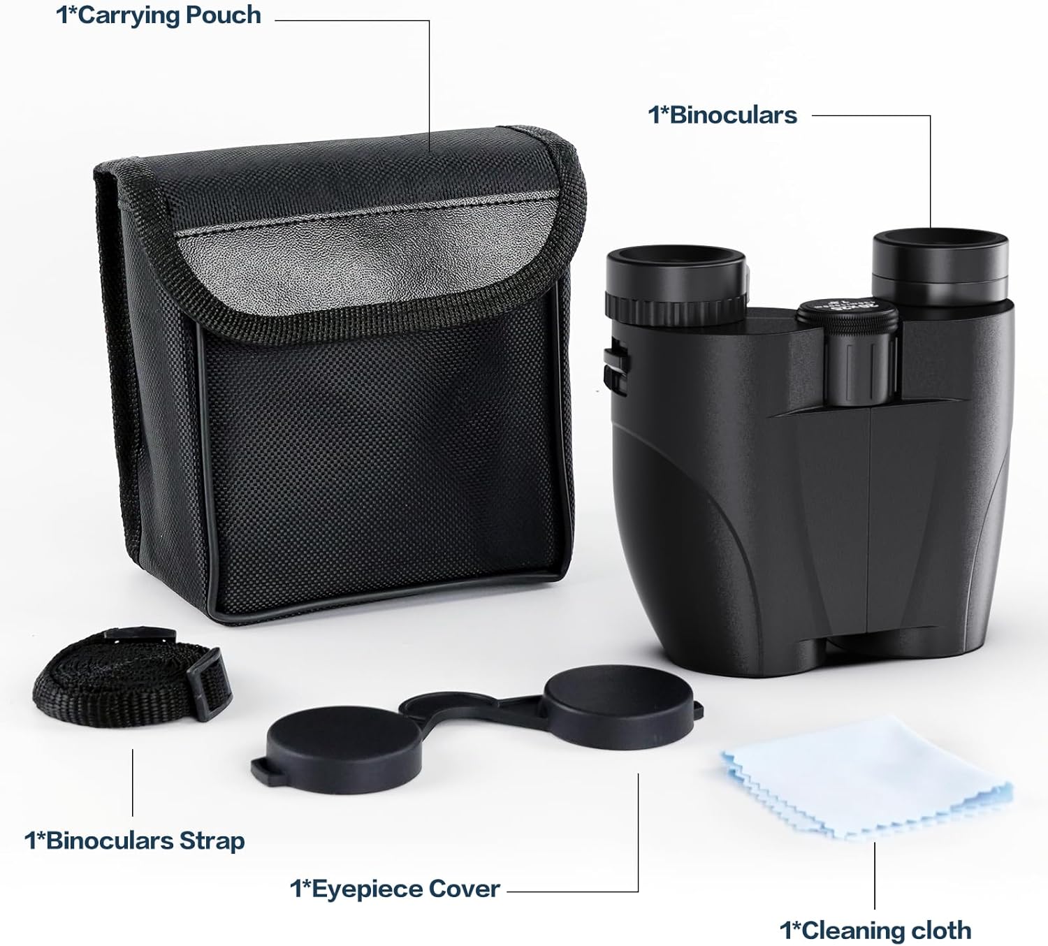 Binocolo Compatto 20x25 Leggero e Pieghevole - immagine 8