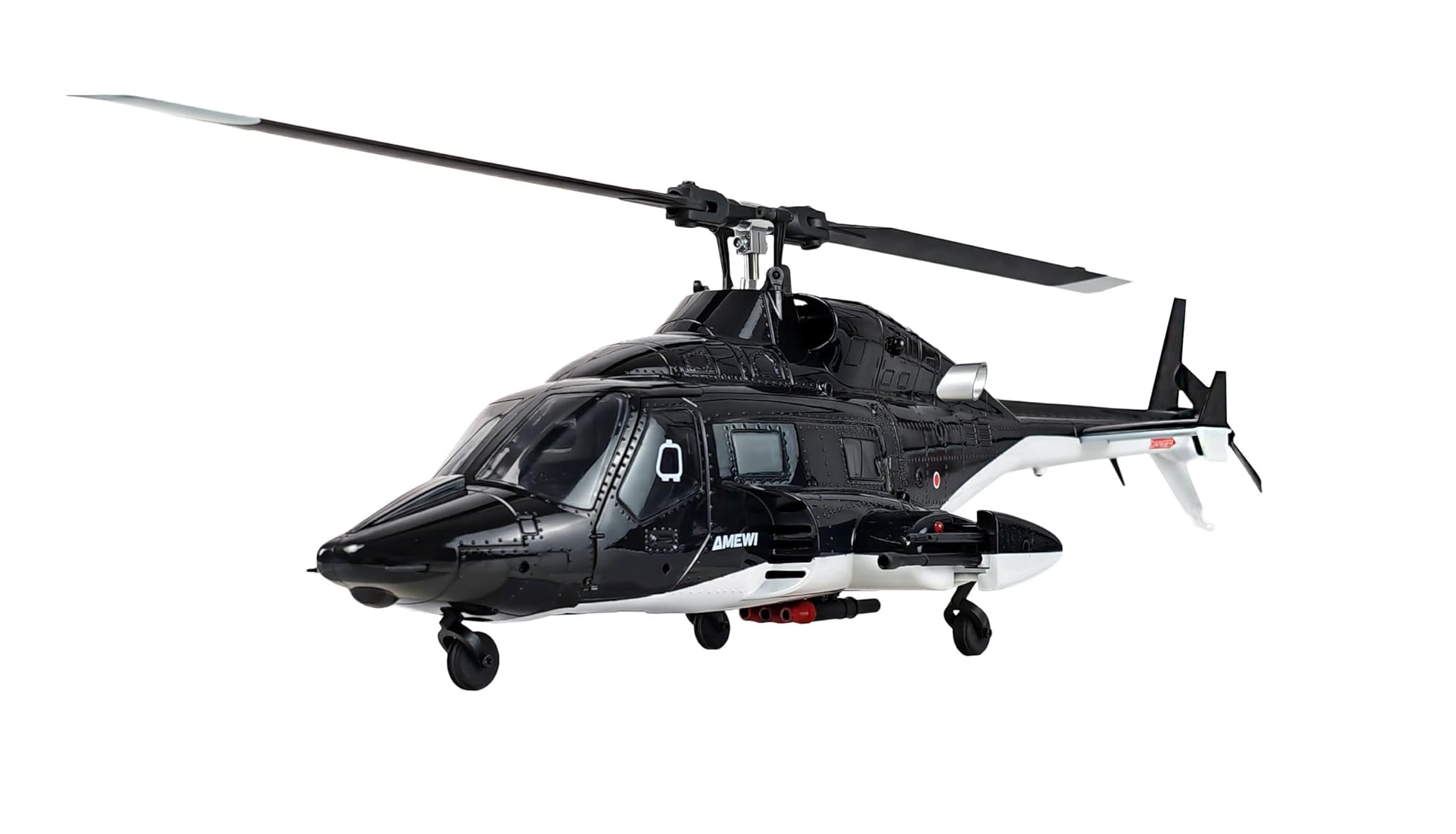 Amewi Bell 222 Airwolf Pro - Elicottero a 6 canali 3D/6G RTF telecomandato RC