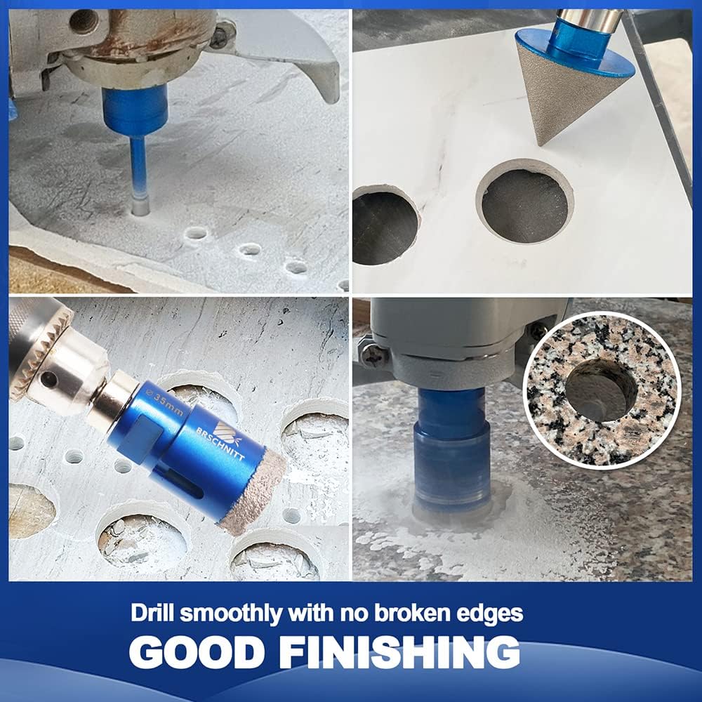 Brschnitt Set Punte Diamantate M14 per Trapano - immagine 3