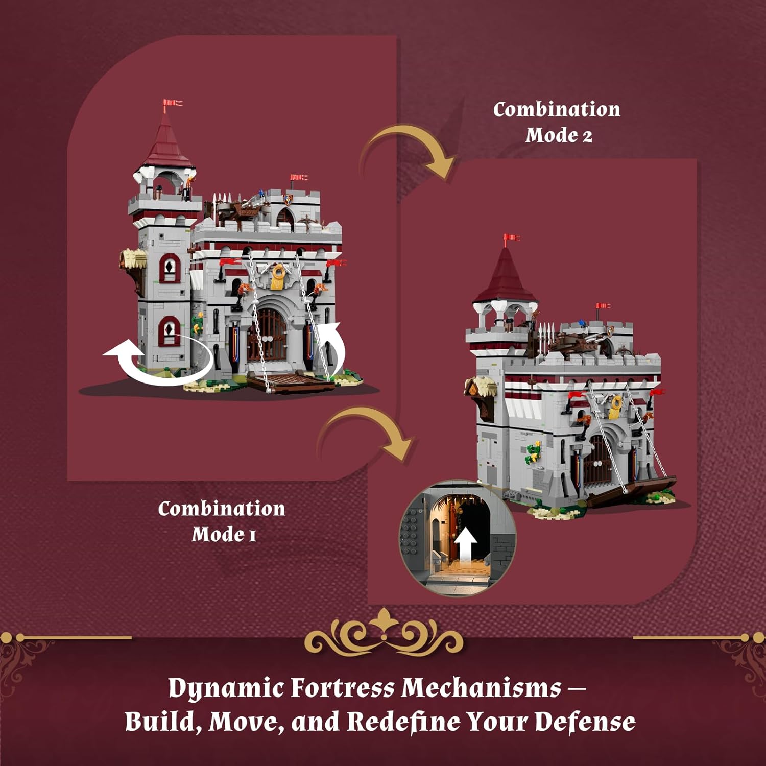 Kit Armeria Castello Medievale 2895 pezzi - immagine 4