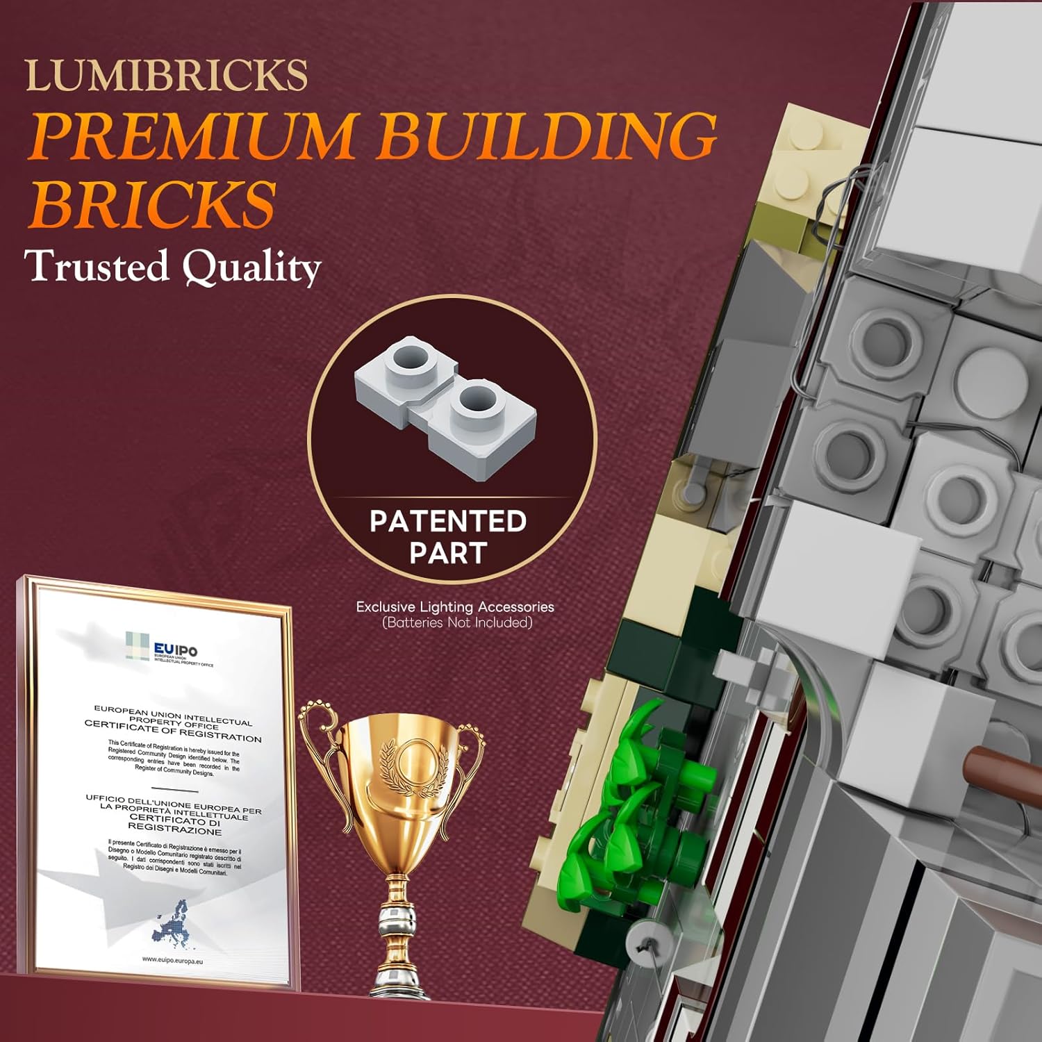 Kit Armeria Castello Medievale 2895 pezzi - immagine 7