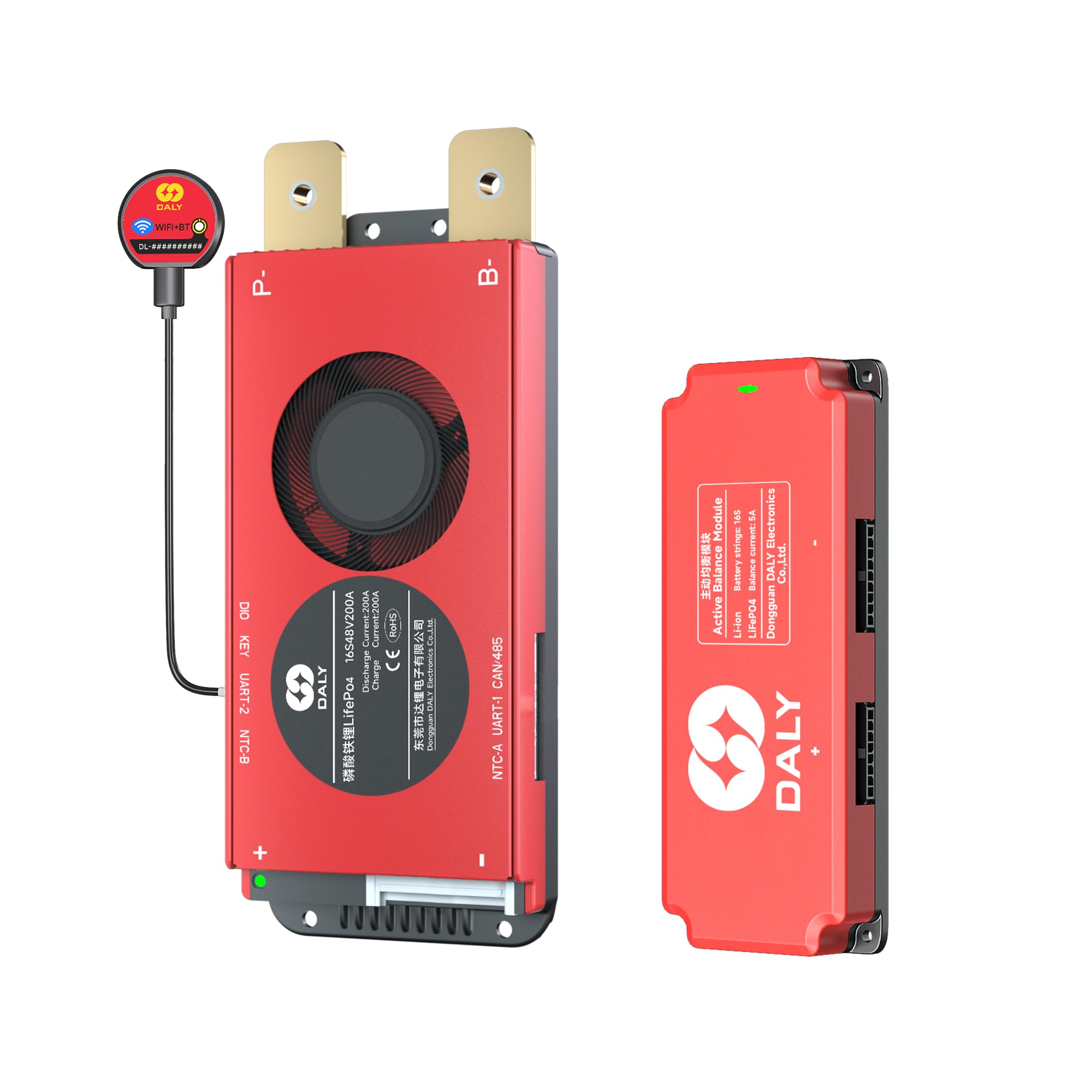 Daly BMS 48V 16S 200A - Smart Balance WiFi Bluetooth