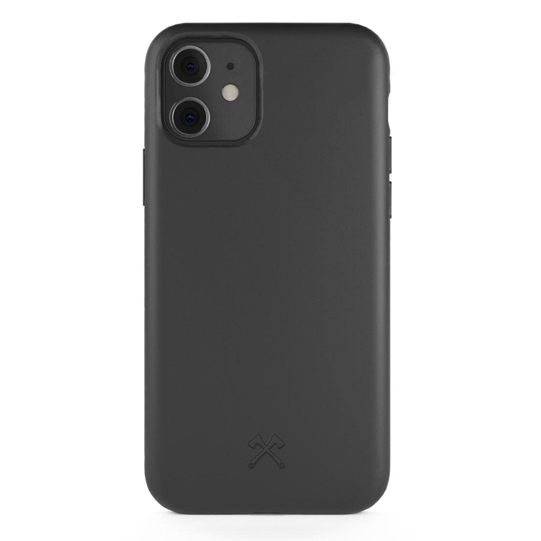Woodcessories BioCase - Custodia Bio per iPhone 11/Xr, Nero