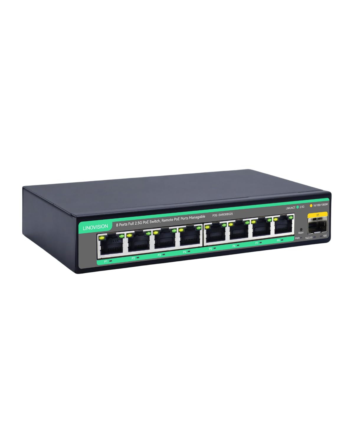 Linovision Switch PoE Gestito Cloud 2.5G 130W
