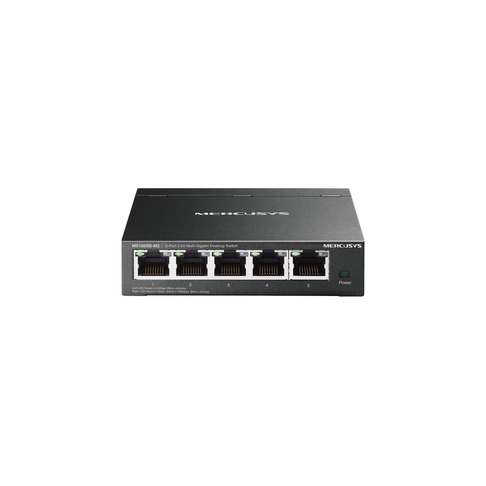 TP-Link Mercusys MS105GS-M2 Switch Ethernet 2.5 Gigabit 5 Porte