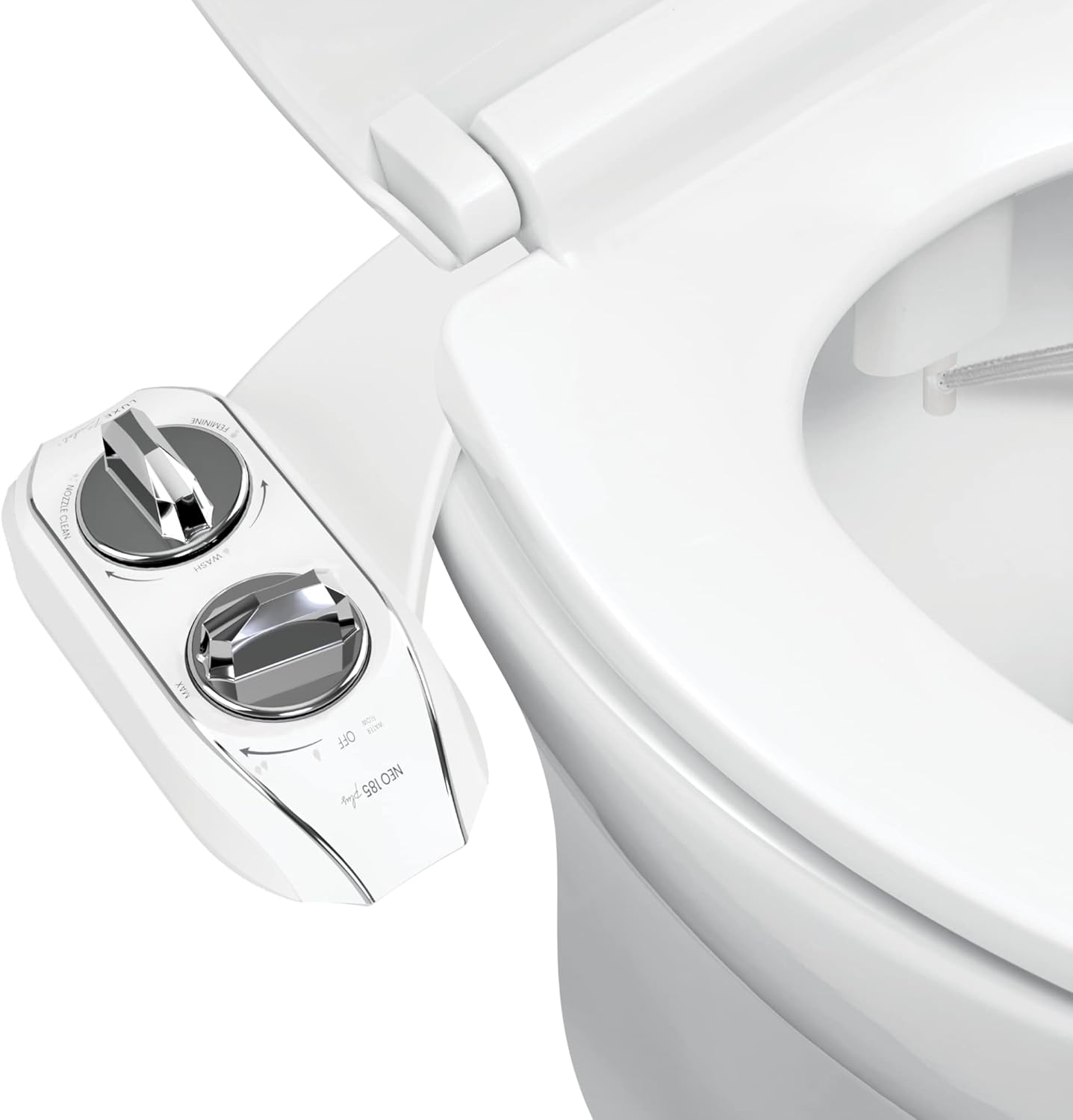 LUXE Bidet NEO 185 Plus - Sedile WC Meccanico, Cromato