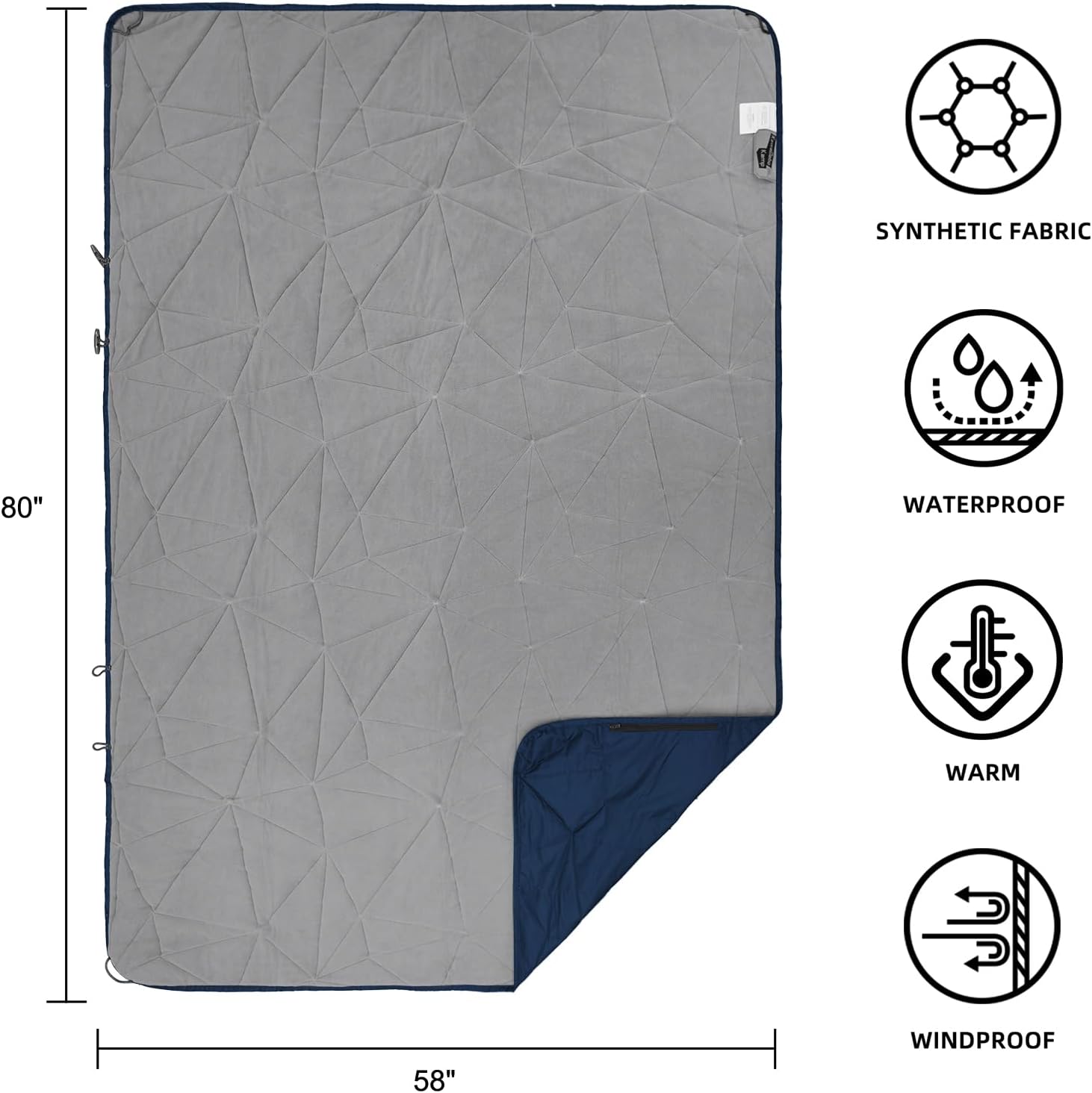 Kawagebo Kamp Coperta Ultraleggera Impermeabile - immagine 3