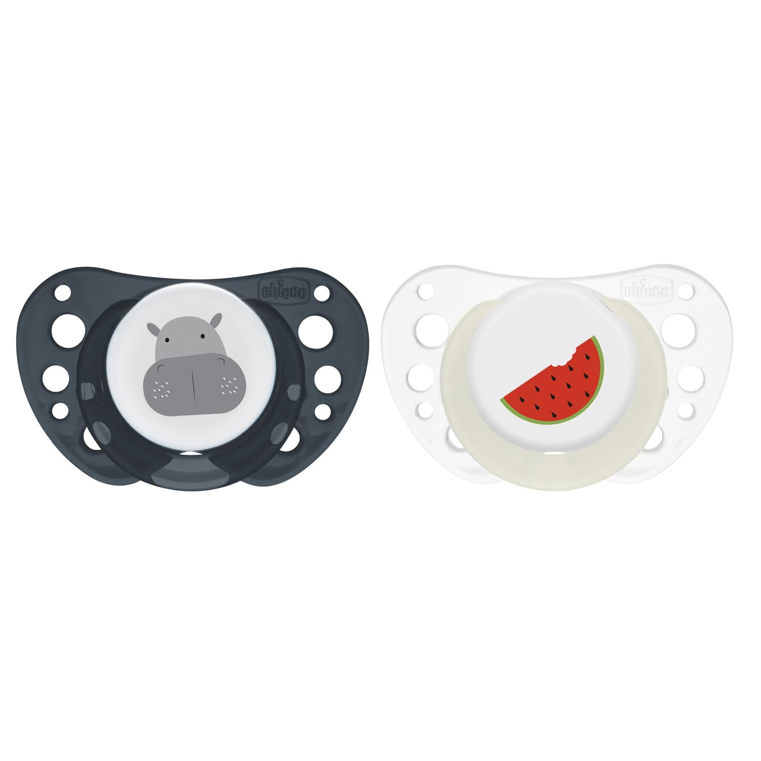 Chicco PhysioForma Succhietto Air Blu Lumi 16-36 Mesi, 2pz