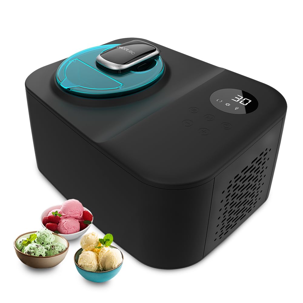 Cecotec Gelateria con Compressore Gelacy 1200 Touch 1,2L