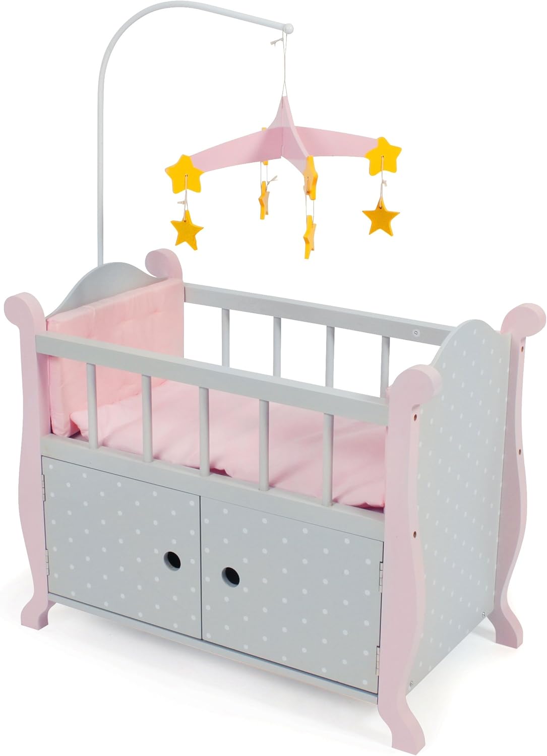 Bayer Chic 2000 510 91 - Lettino per Bambole, Colore: Grigio - immagine 1