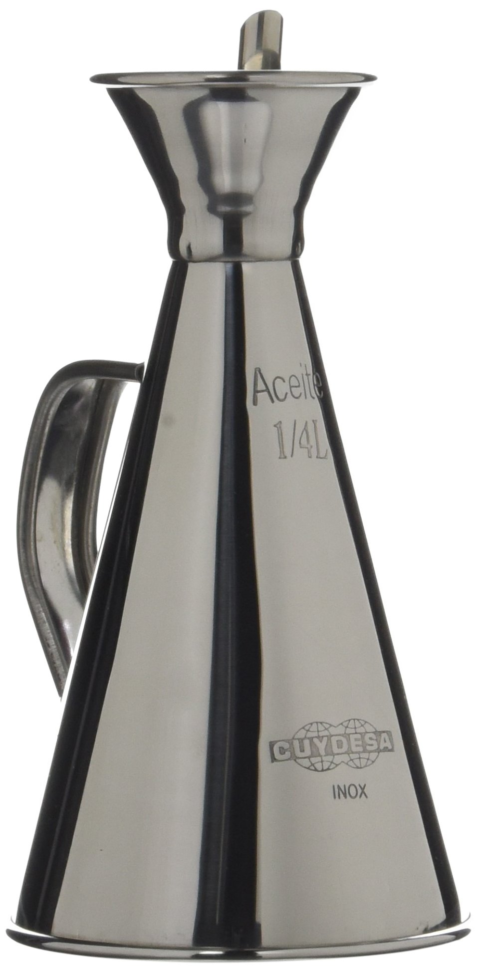 Oliera Cucina Anti-gocciolamento 1/4 litro Acciaio Inox