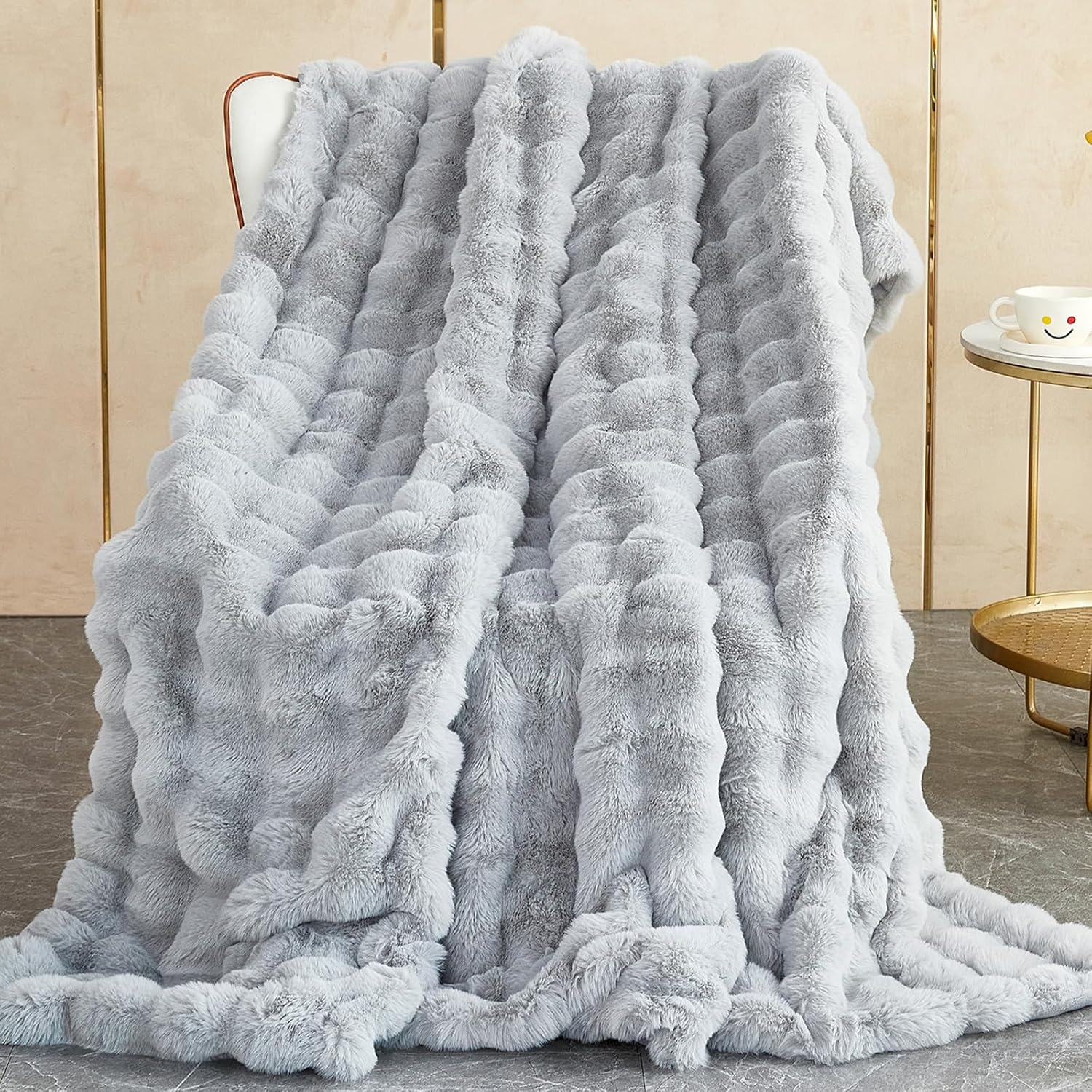 Coperta Plaid Super Morbida Pile Peluche 230x250cm - immagine 1