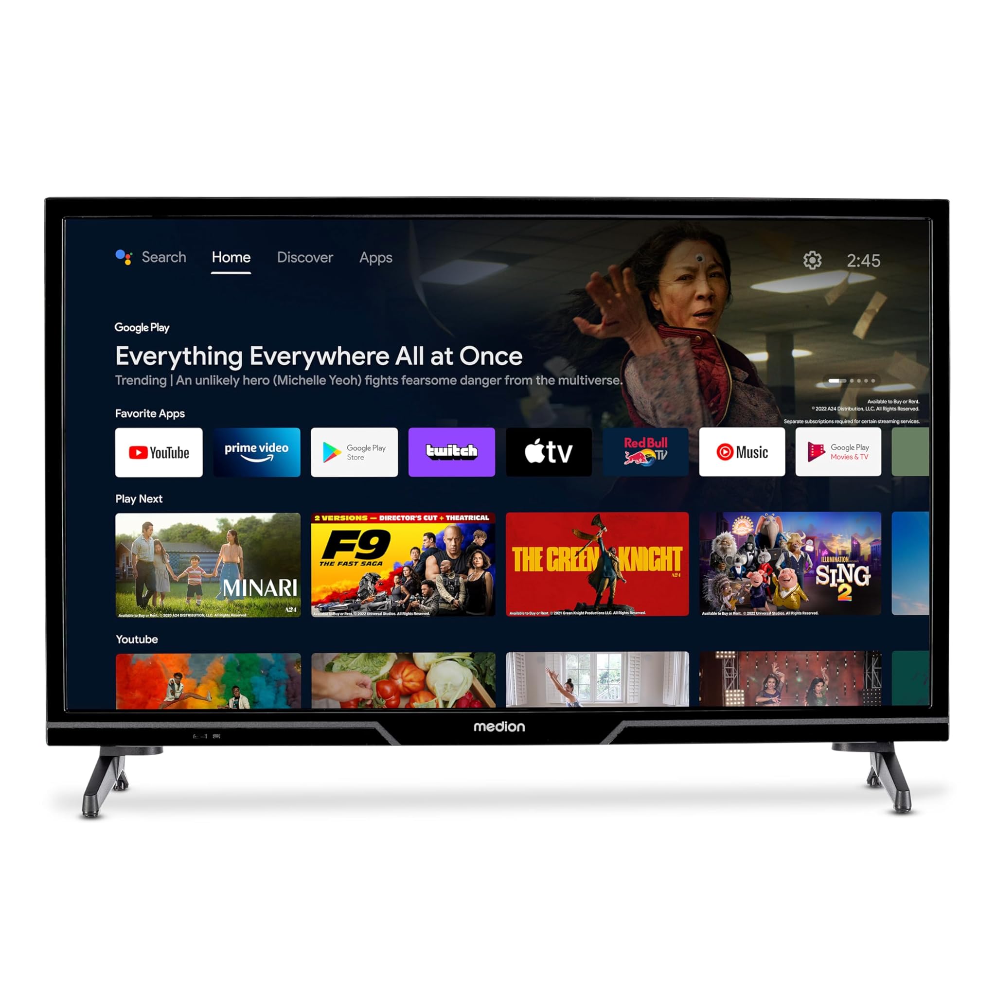 Medion TV 24 pollici HD Smart TV