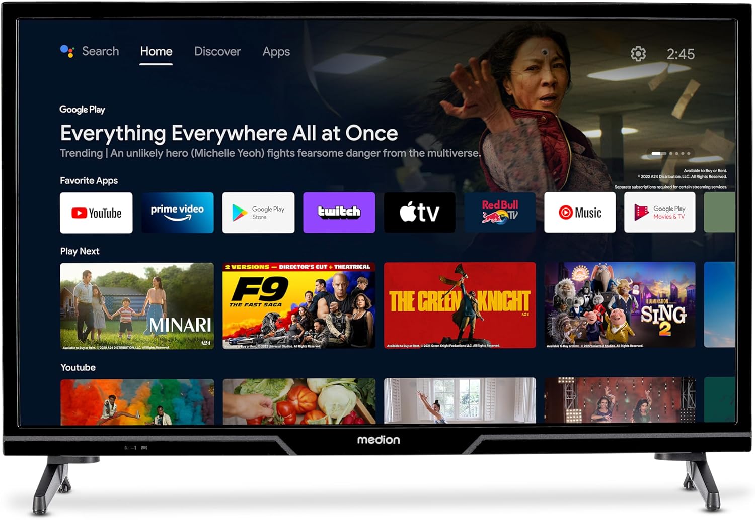 Medion TV 24 pollici HD Smart TV - immagine 1