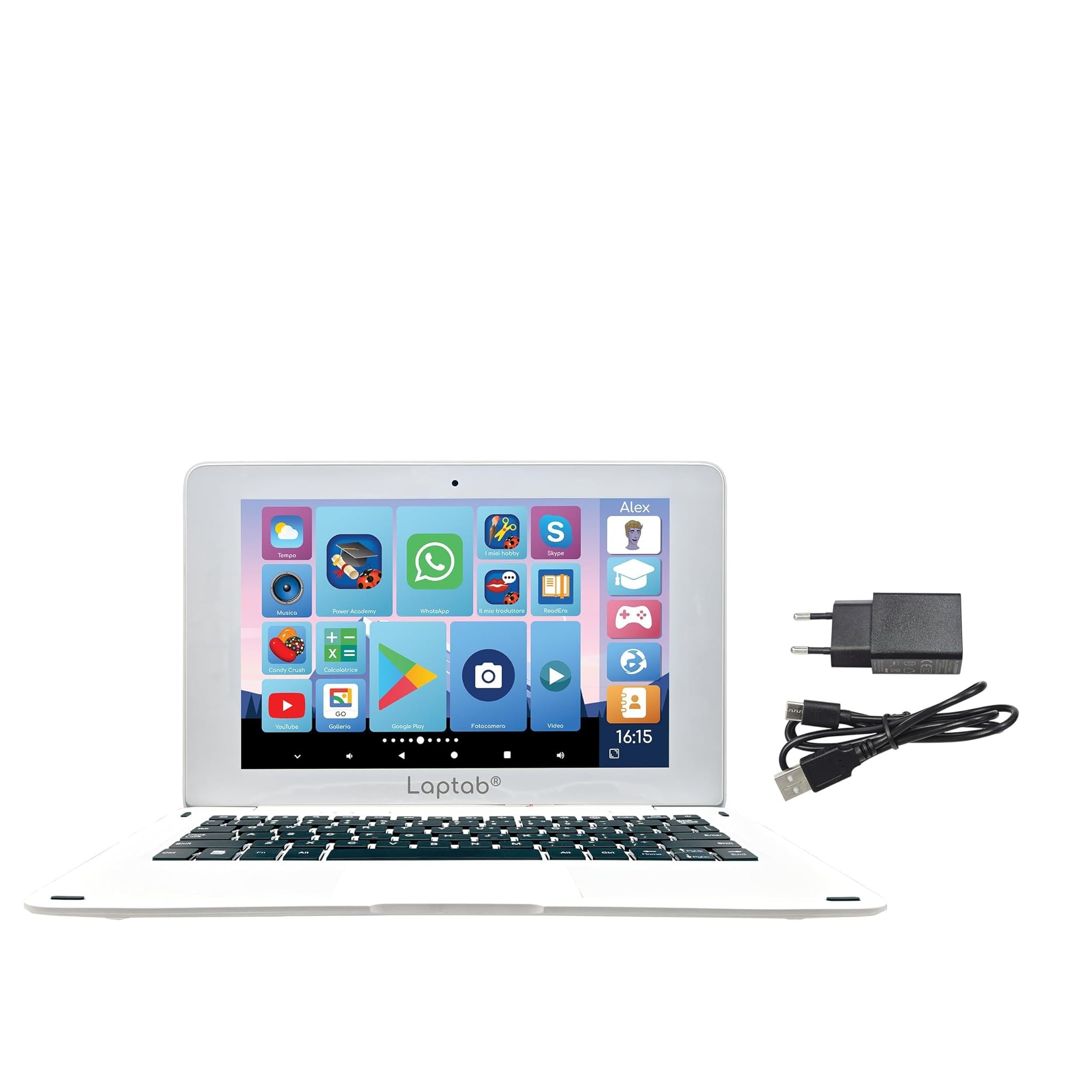 Lexibook LAPTAB® 10 - Laptop Touch Screen per Famiglia