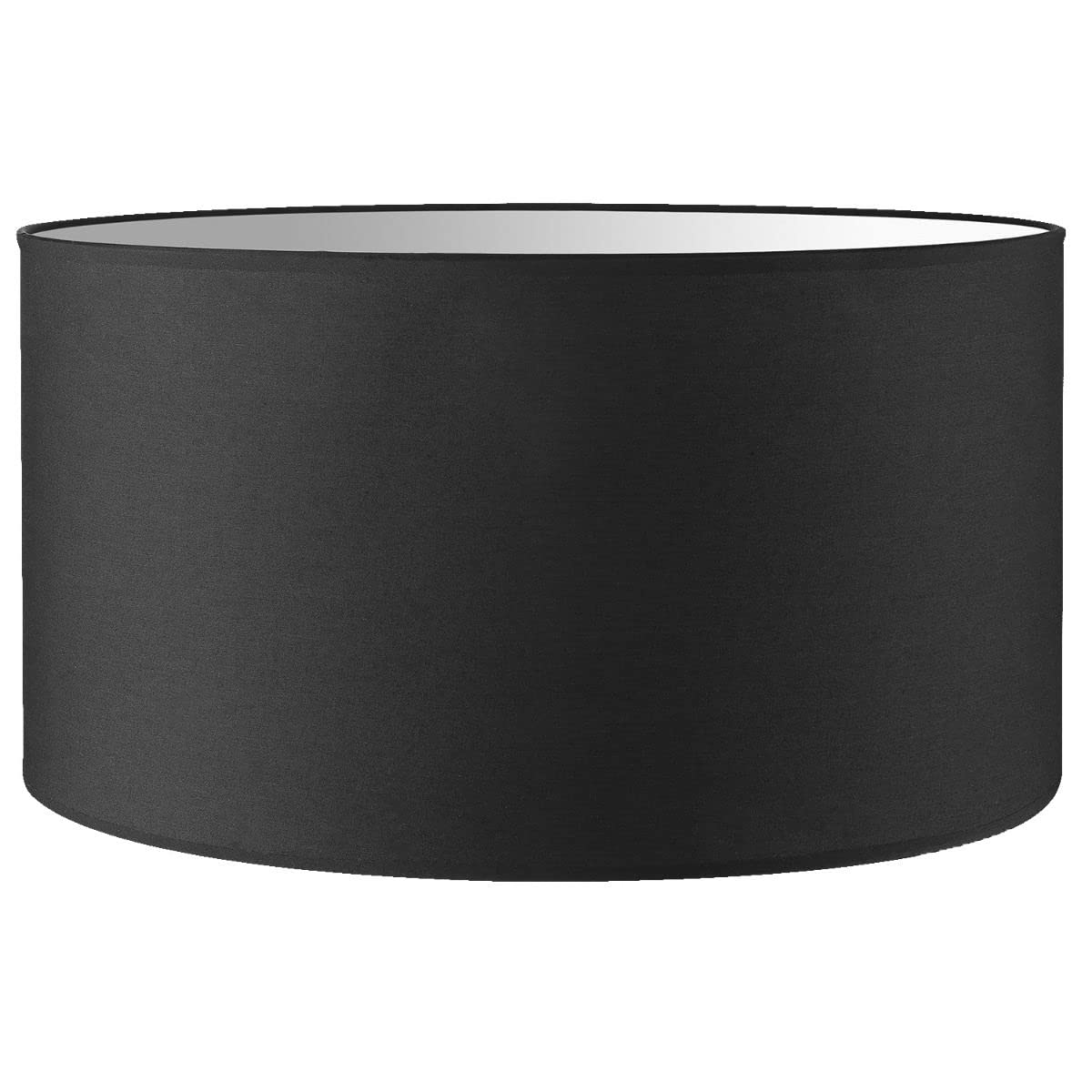 Home Sweet Home Paralume Moderno Bling Cilindro 50/50/25cm, Nero