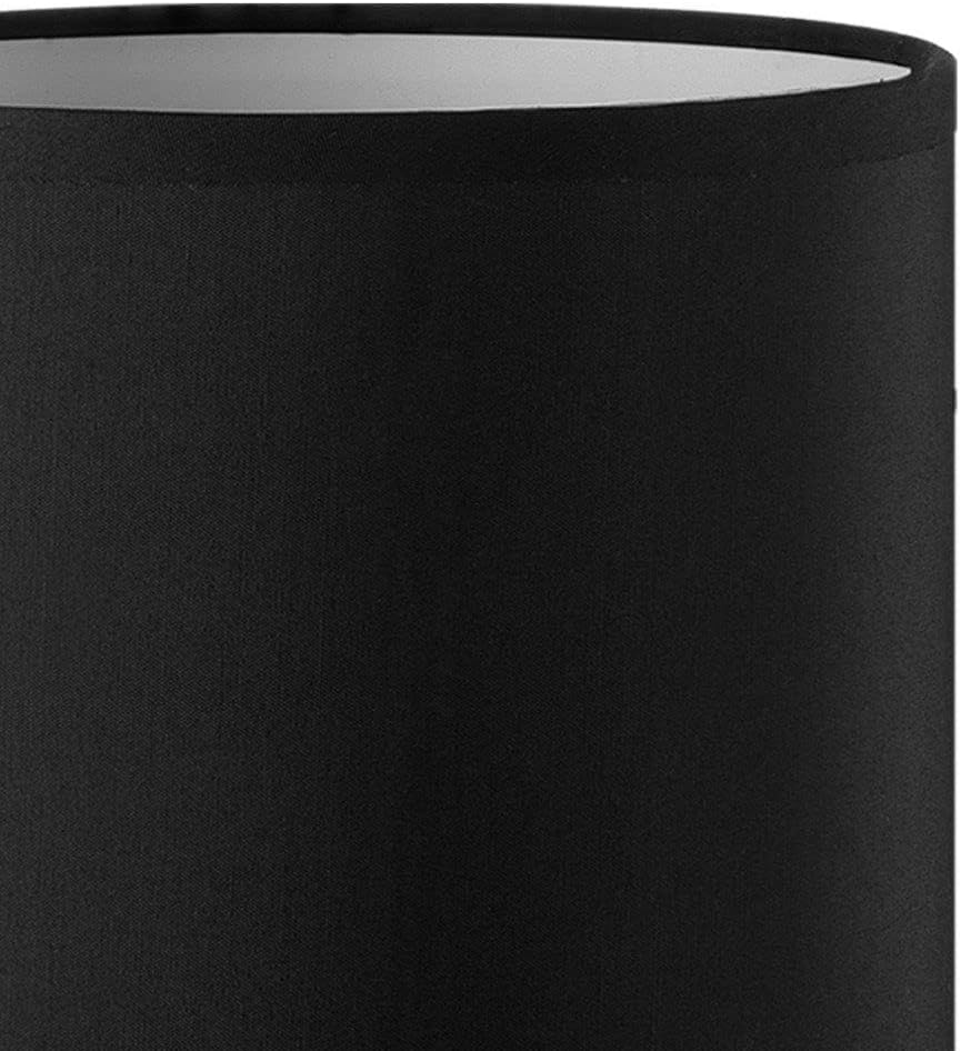 Home Sweet Home Paralume Moderno Bling Cilindro 50/50/25cm, Nero - immagine 7